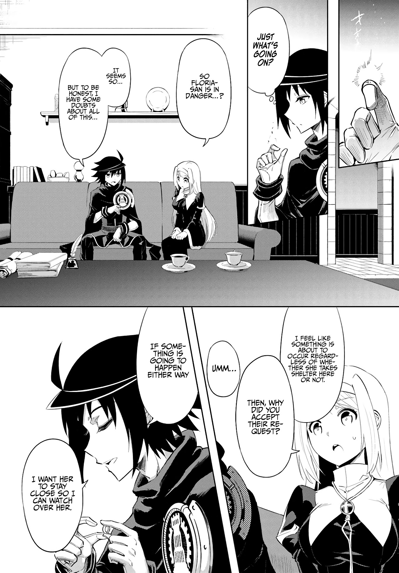 Let's Manage The Tower Chapter 33 page 7 - Chapter 33: The 33rd Floor: The Troubling Oracle
