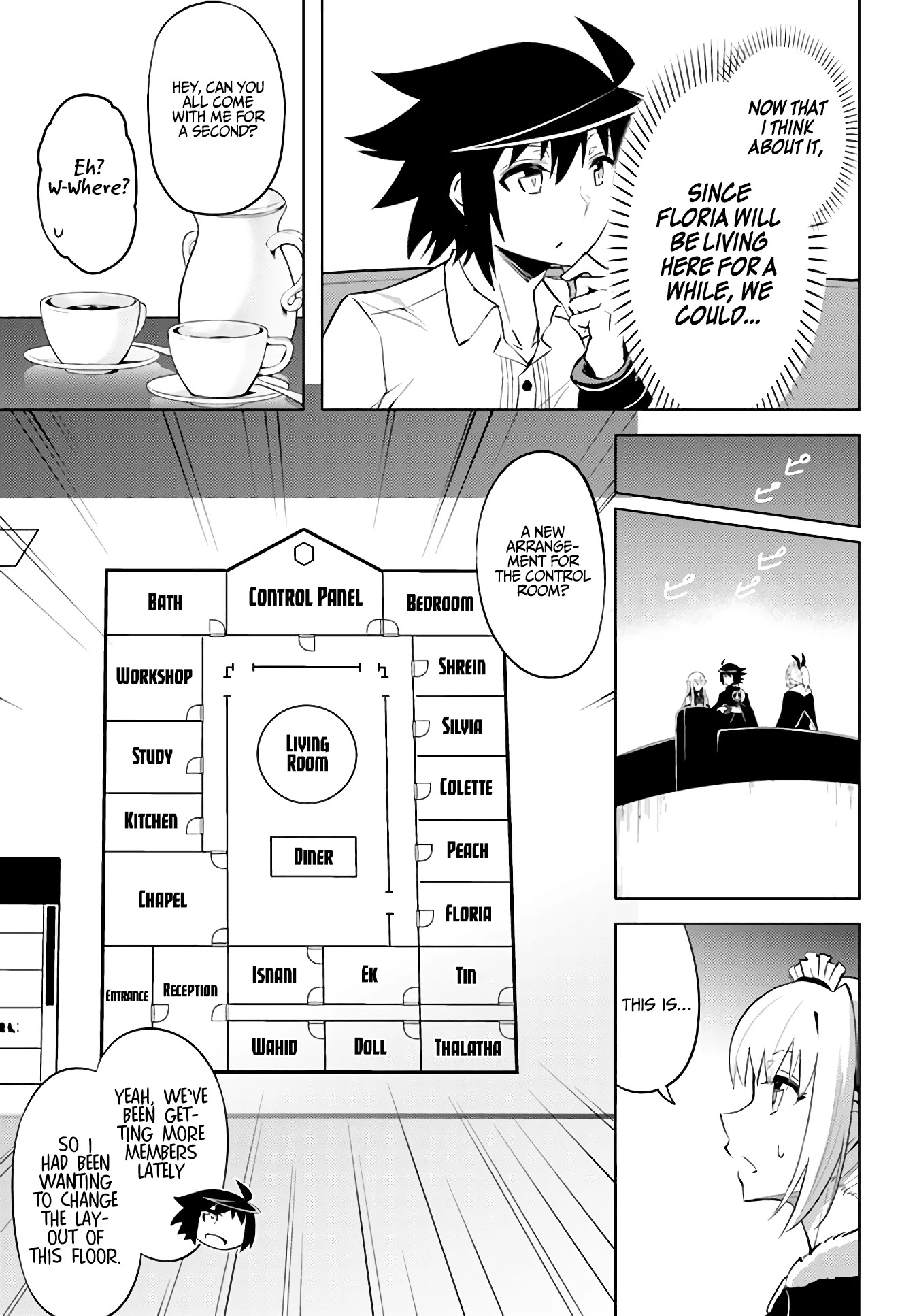 Let's Manage The Tower Chapter 35 page 22 - Chapter 35: The 35th Floor: God’s Blessing