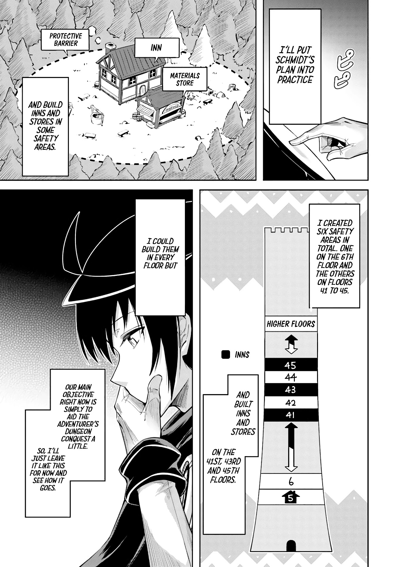 Let's Manage The Tower Chapter 35 page 28 - Chapter 35: The 35th Floor: God’s Blessing