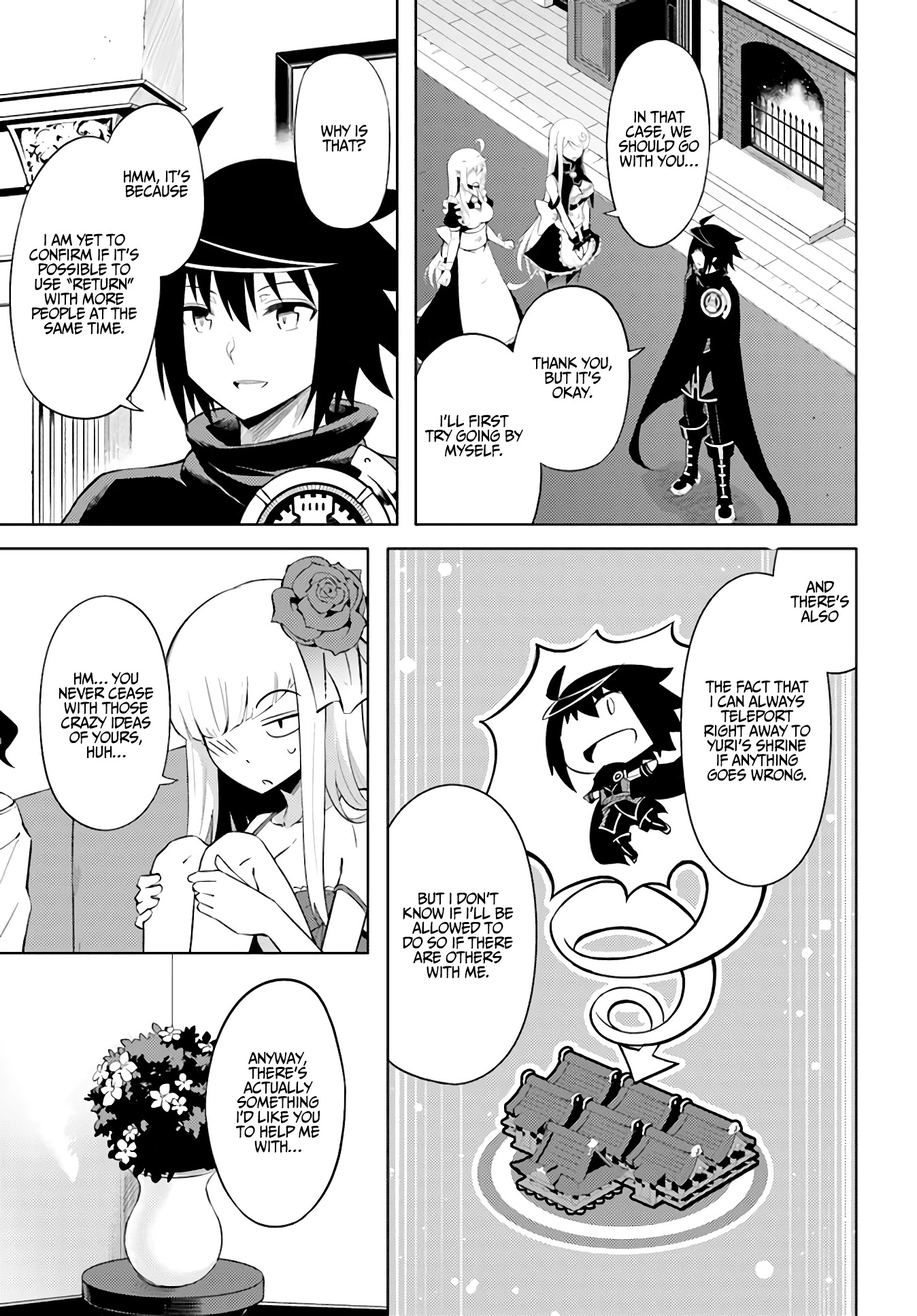Let's Manage The Tower Chapter 35 page 34 - Chapter 35: The 35th Floor: God’s Blessing