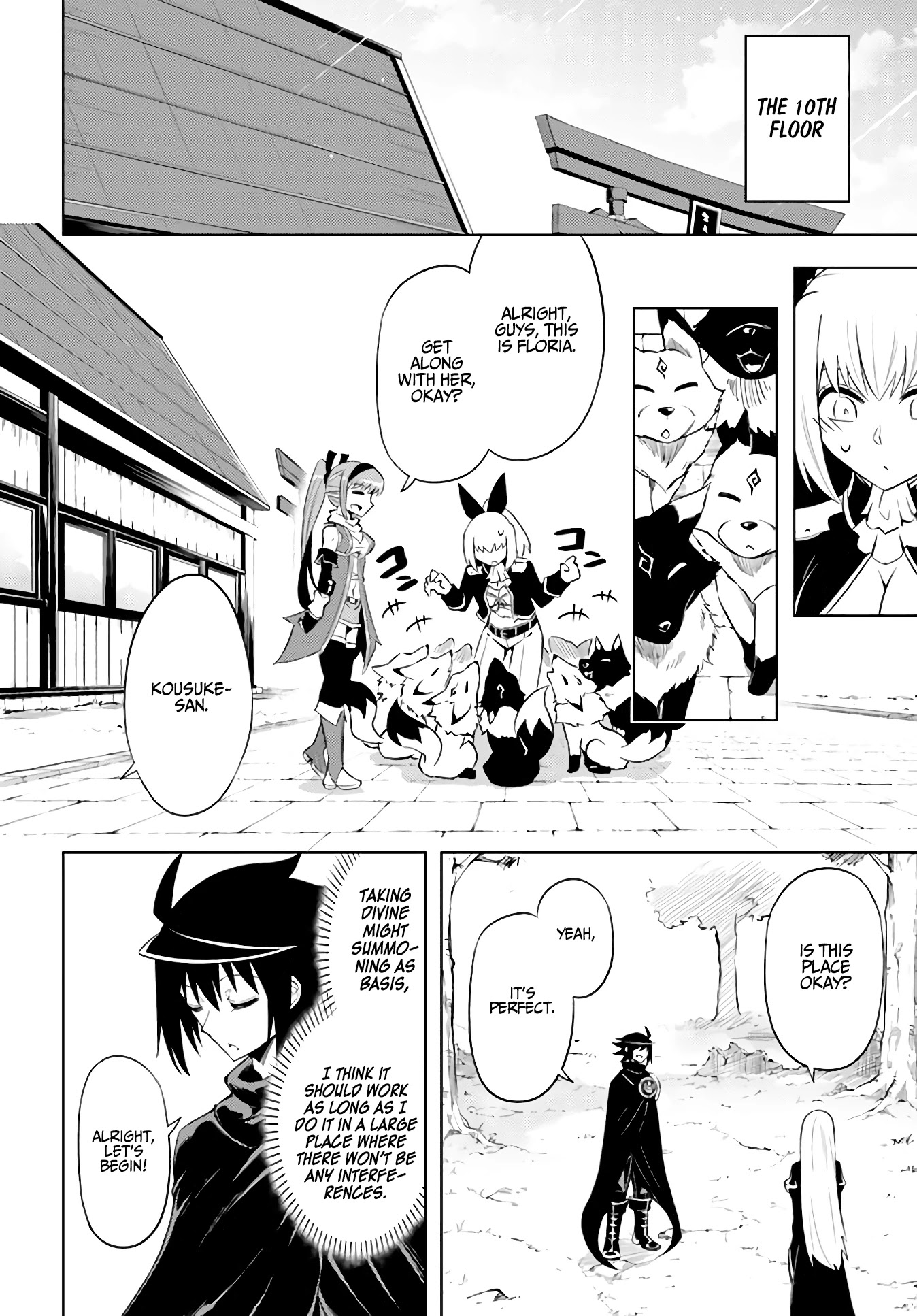 Let's Manage The Tower Chapter 35 page 35 - Chapter 35: The 35th Floor: God’s Blessing