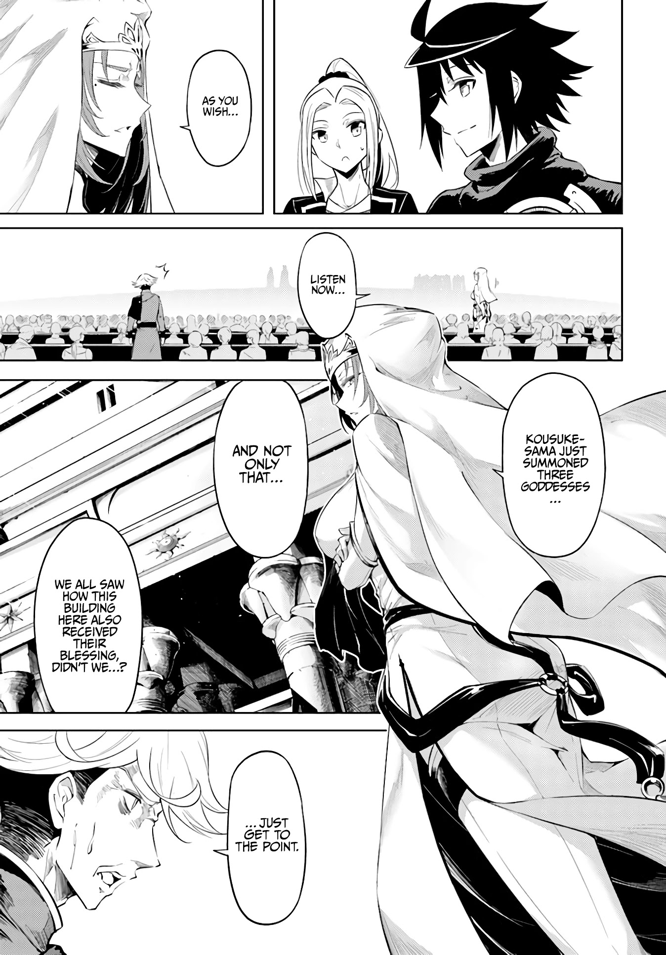 Let's Manage The Tower Chapter 35 page 4 - Chapter 35: The 35th Floor: God’s Blessing