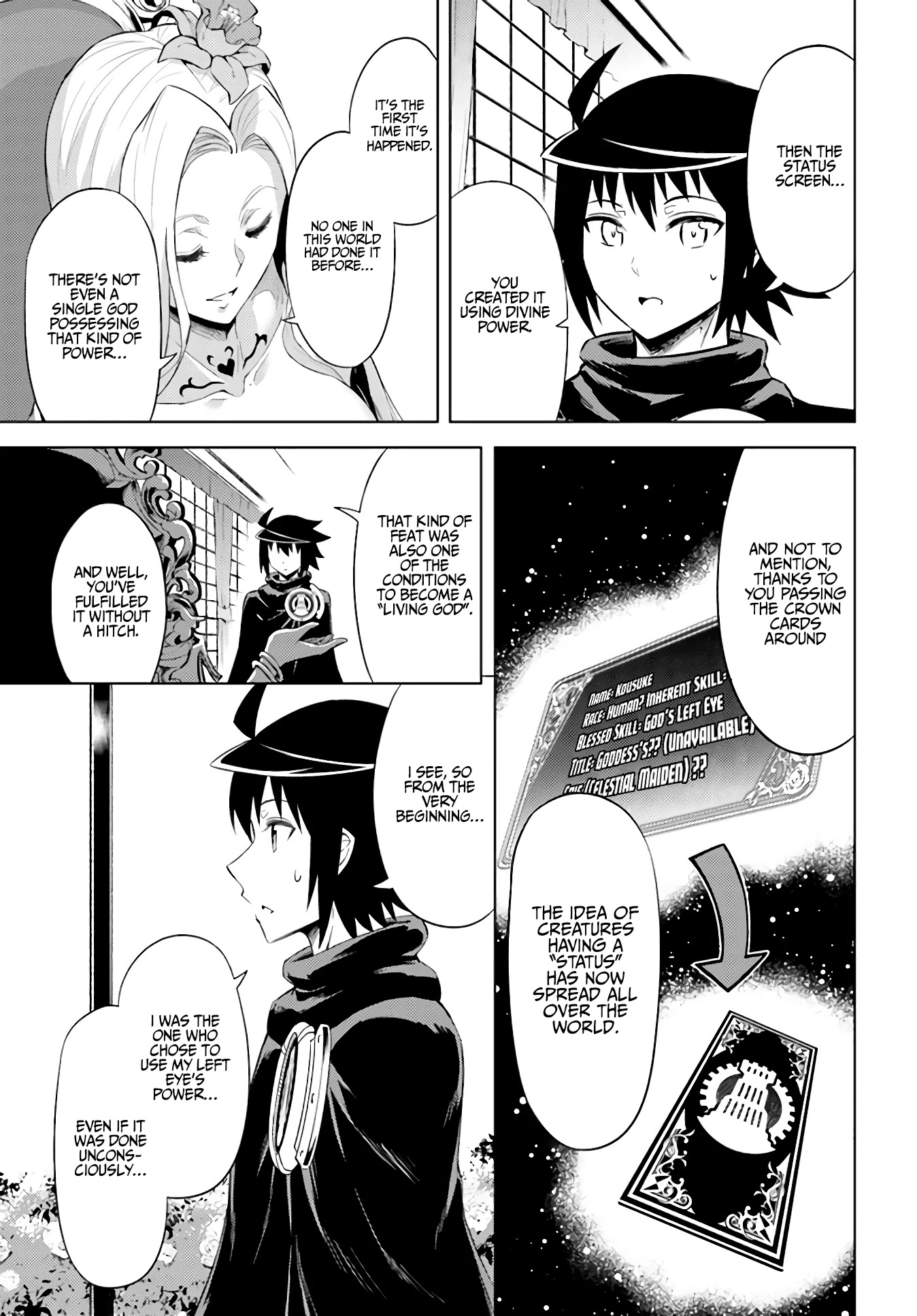 Let's Manage The Tower Chapter 35 page 44 - Chapter 35: The 35th Floor: God’s Blessing