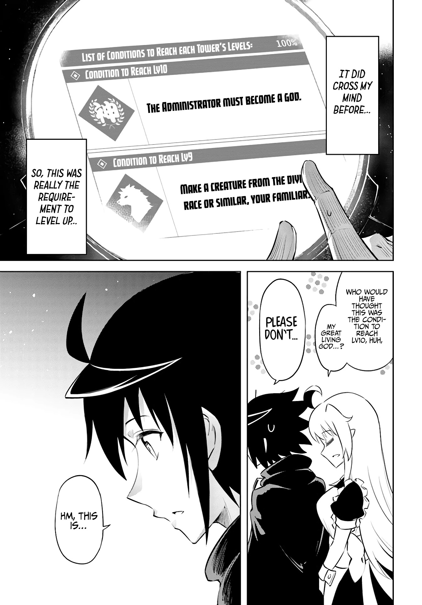 Let's Manage The Tower Chapter 36 page 35 - Chapter 36: The 36th Floor: As a Living God