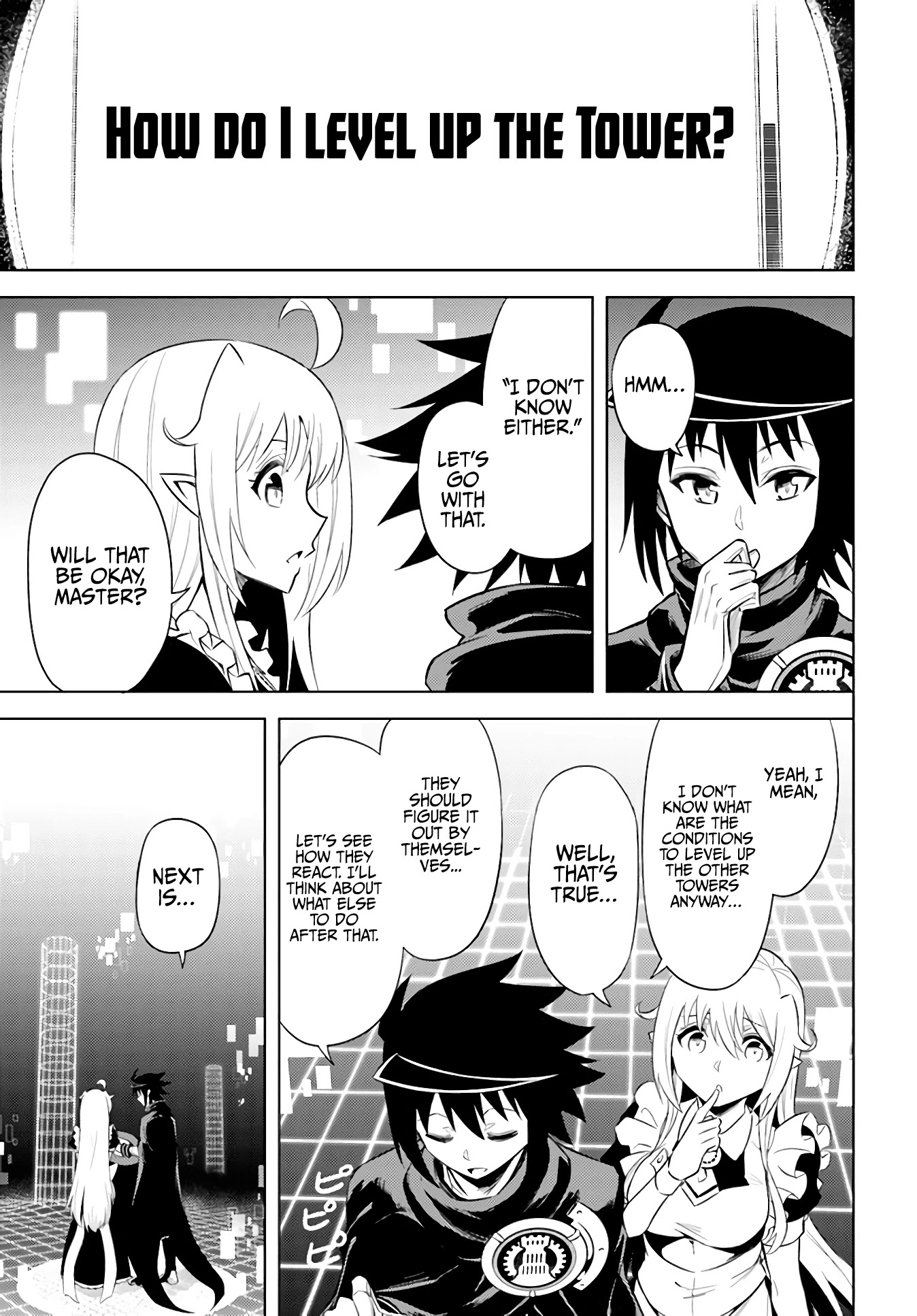 Let's Manage The Tower Chapter 36 page 39 - Chapter 36: The 36th Floor: As a Living God