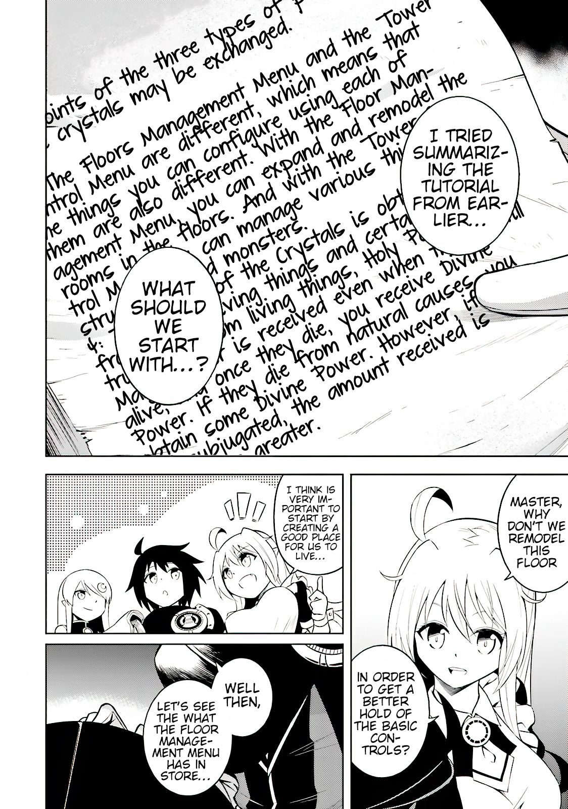 Let's Manage The Tower Chapter 4 page 5 - Chapter 4: The Fourth Floor: The Management Begins