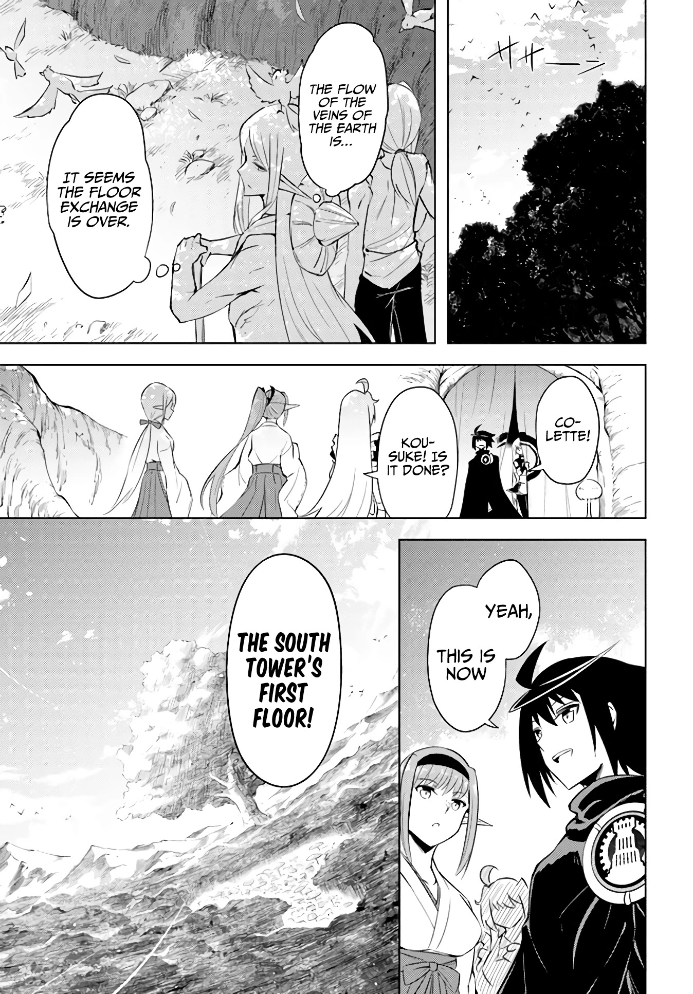 Let's Manage The Tower Chapter 41 page 34 - Chapter 41: The 41st Floor: Floor Exchange