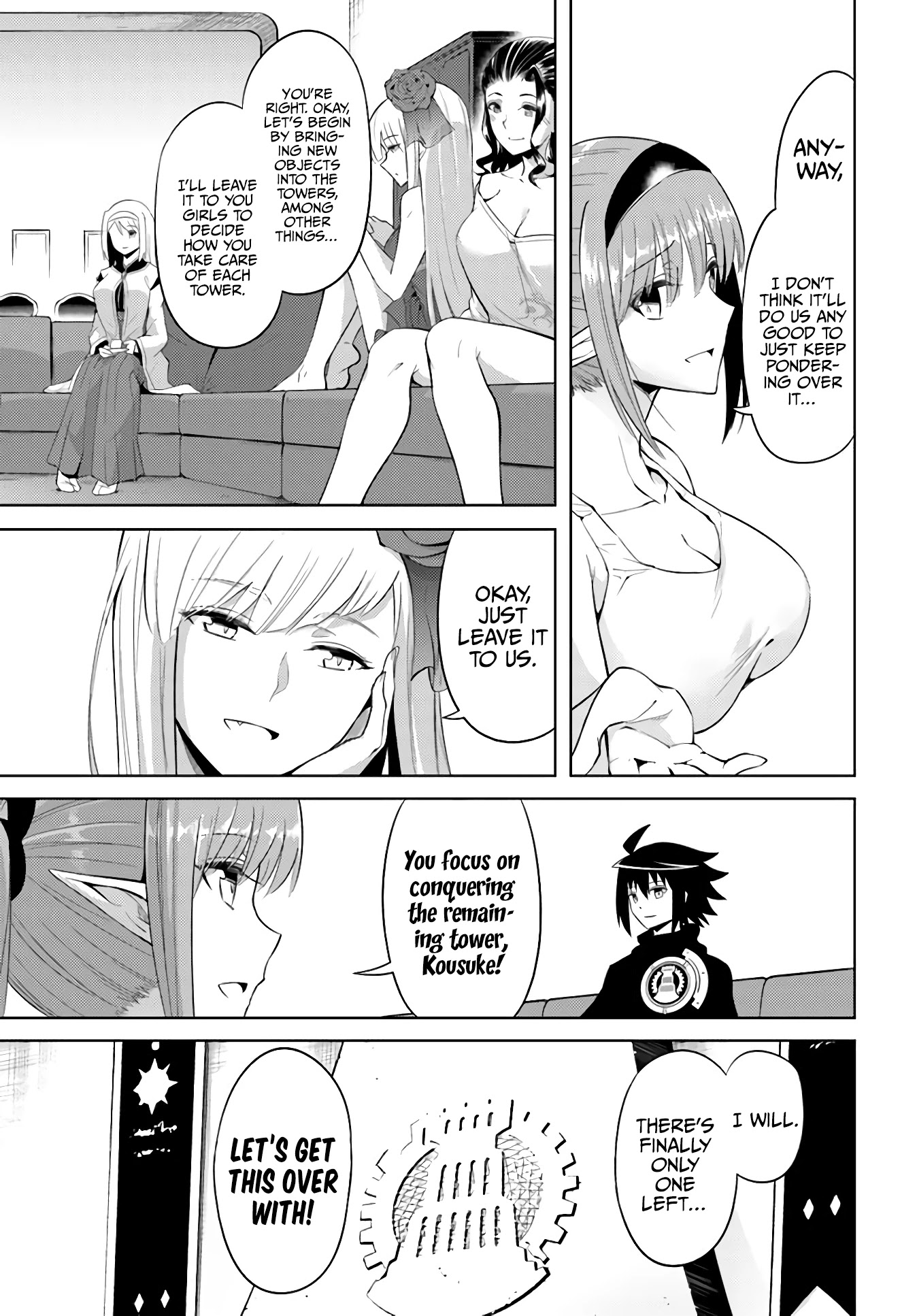 Let's Manage The Tower Chapter 43 page 44 - Chapter 43: The 43rd Floor: Confession
