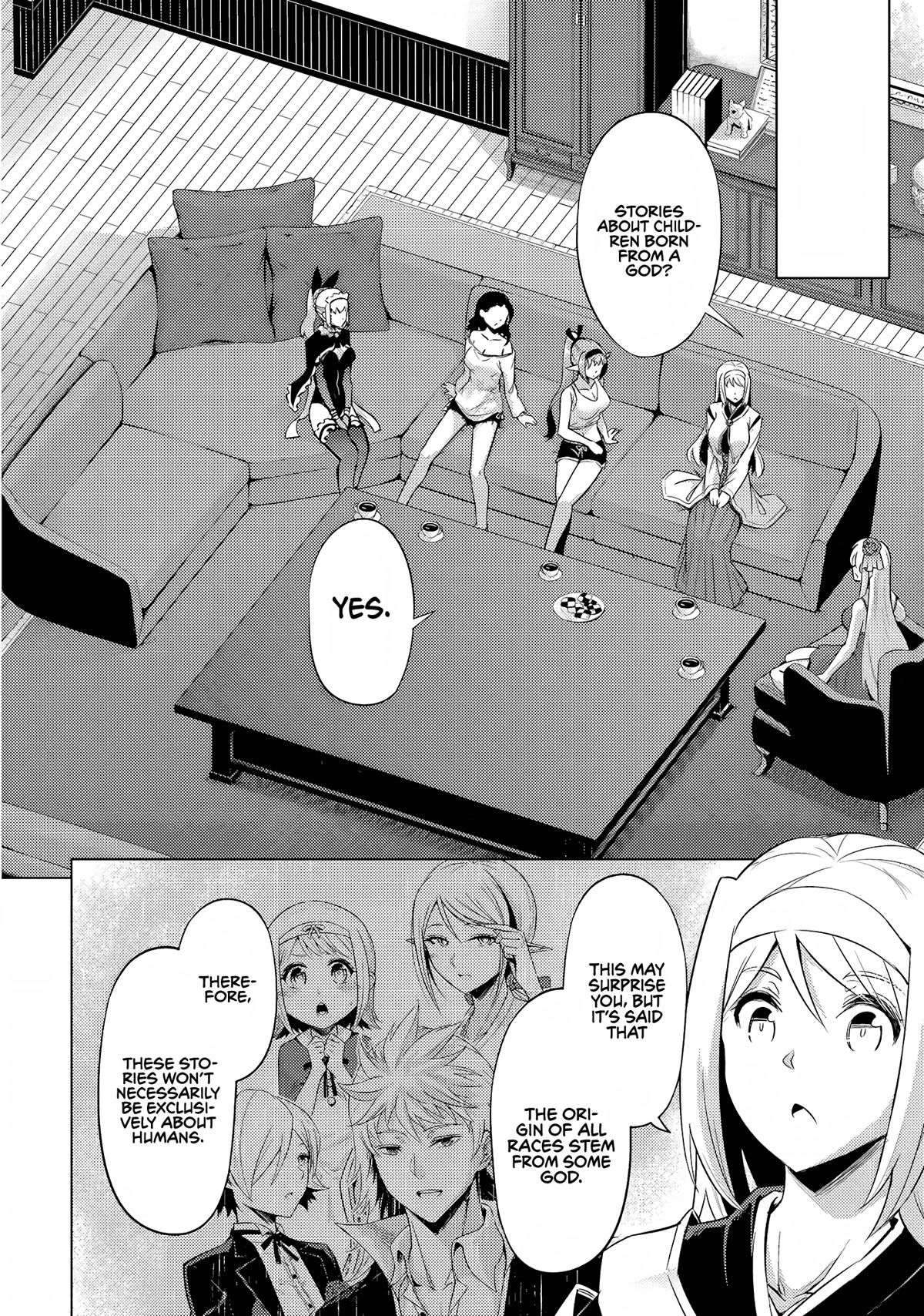 Let's Manage The Tower Chapter 53 page 7 - Chapter 53: Gods and Their Children