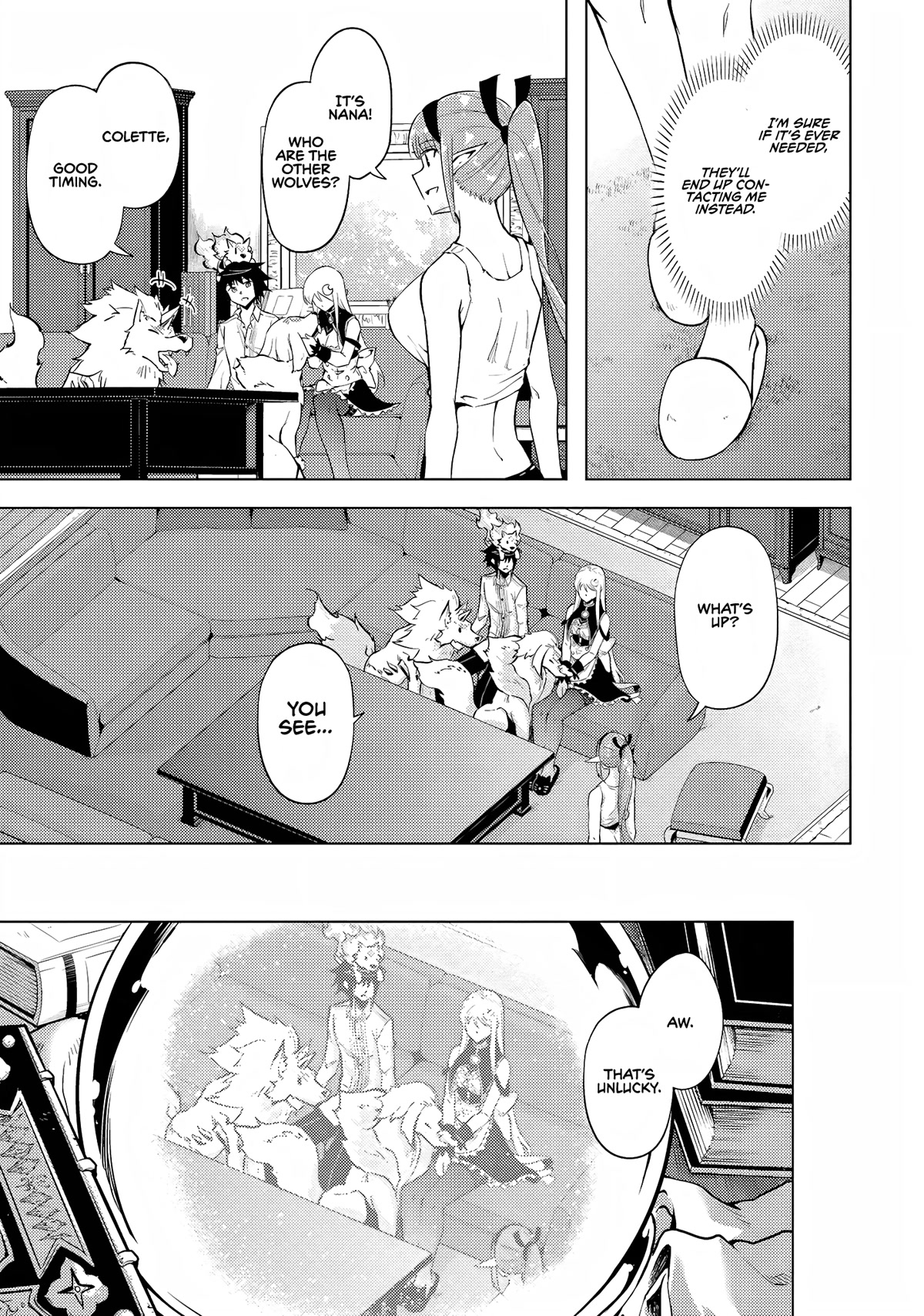 Let's Manage The Tower Chapter 54 page 28 - Chapter 54: The 54th Floor - The King and Queen of the White Wolves