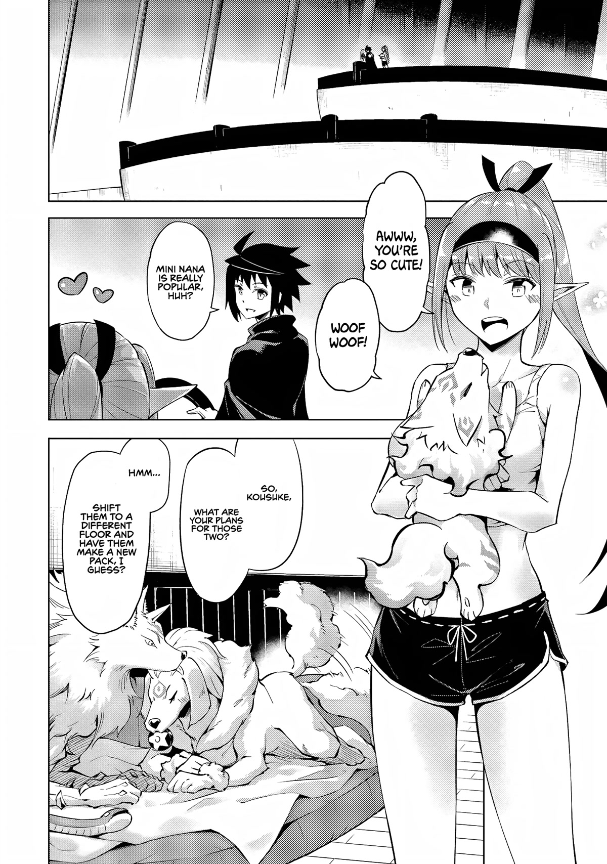 Let's Manage The Tower Chapter 54 page 33 - Chapter 54: The 54th Floor - The King and Queen of the White Wolves