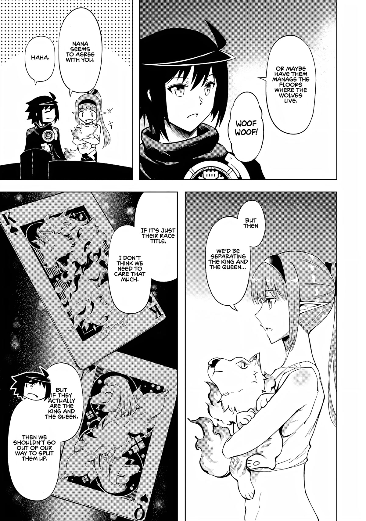 Let's Manage The Tower Chapter 54 page 34 - Chapter 54: The 54th Floor - The King and Queen of the White Wolves