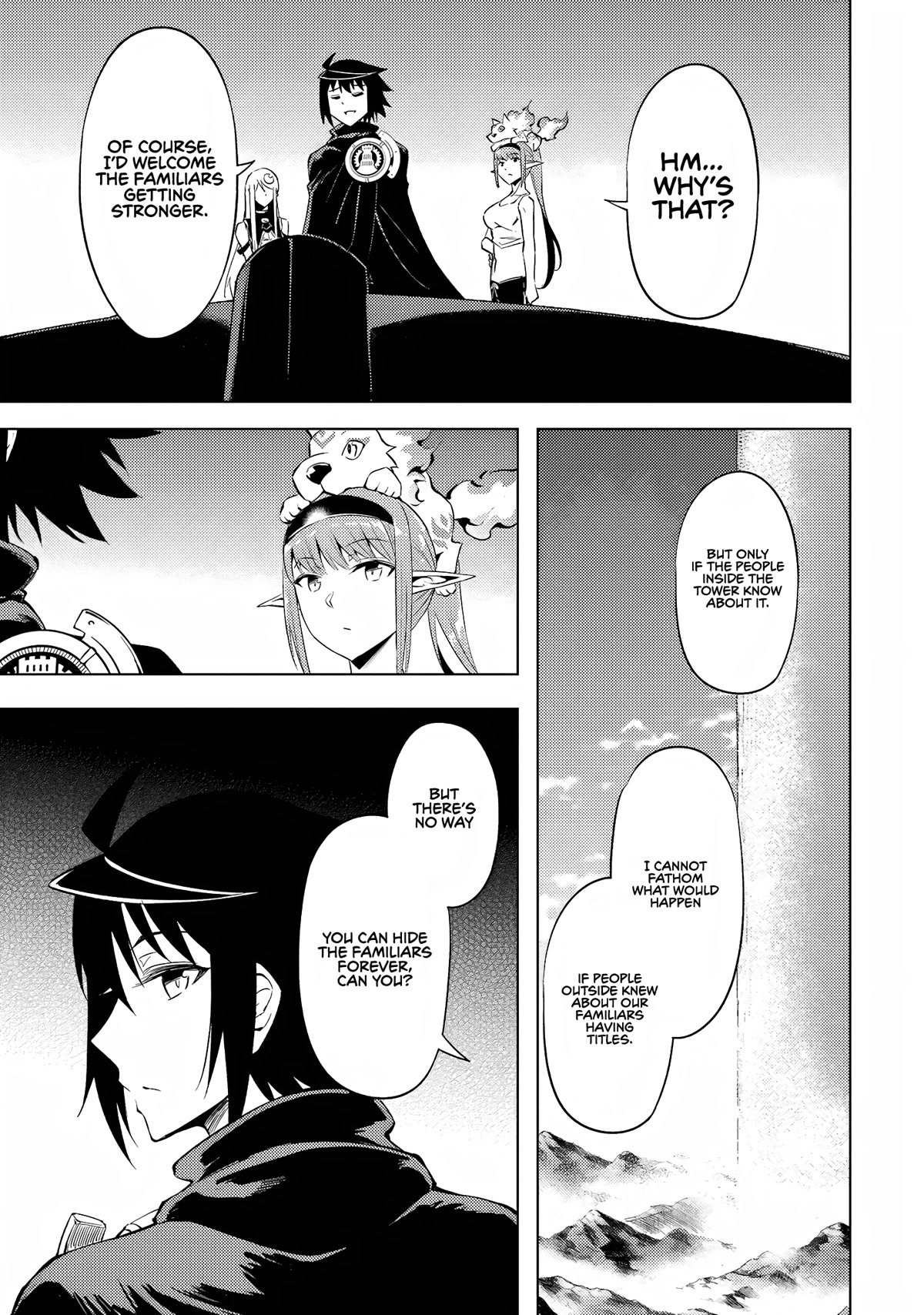 Let's Manage The Tower Chapter 54 page 38 - Chapter 54: The 54th Floor - The King and Queen of the White Wolves