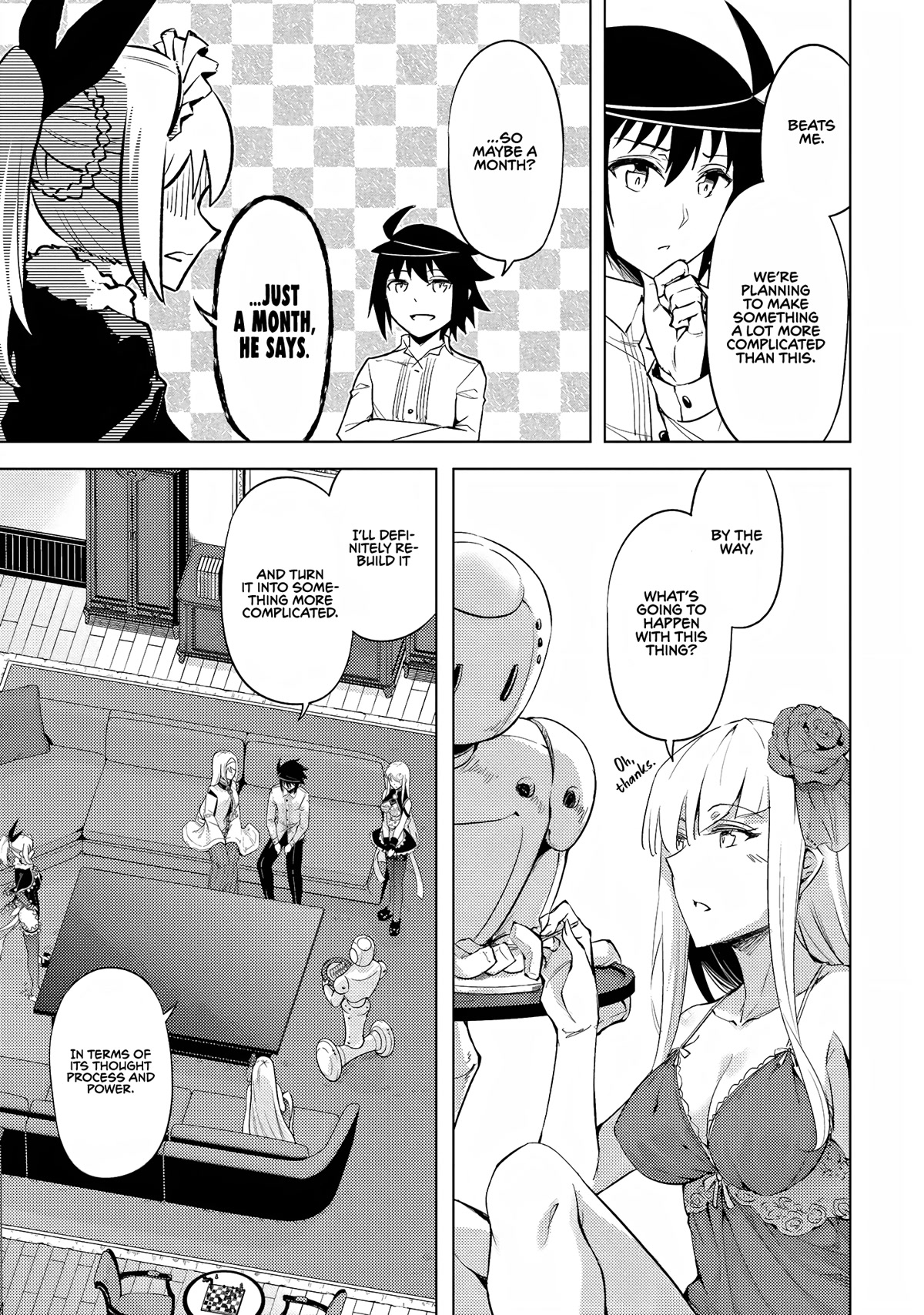 Let's Manage The Tower Chapter 54 page 8 - Chapter 54: The 54th Floor - The King and Queen of the White Wolves