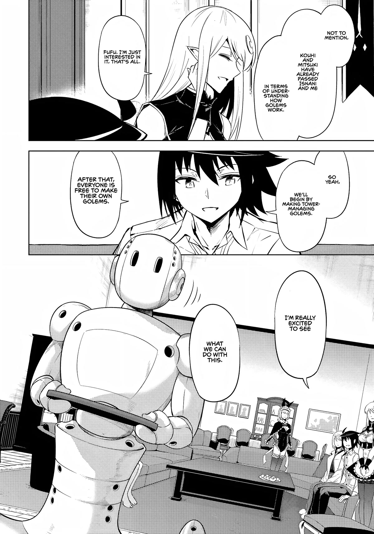 Let's Manage The Tower Chapter 54 page 9 - Chapter 54: The 54th Floor - The King and Queen of the White Wolves