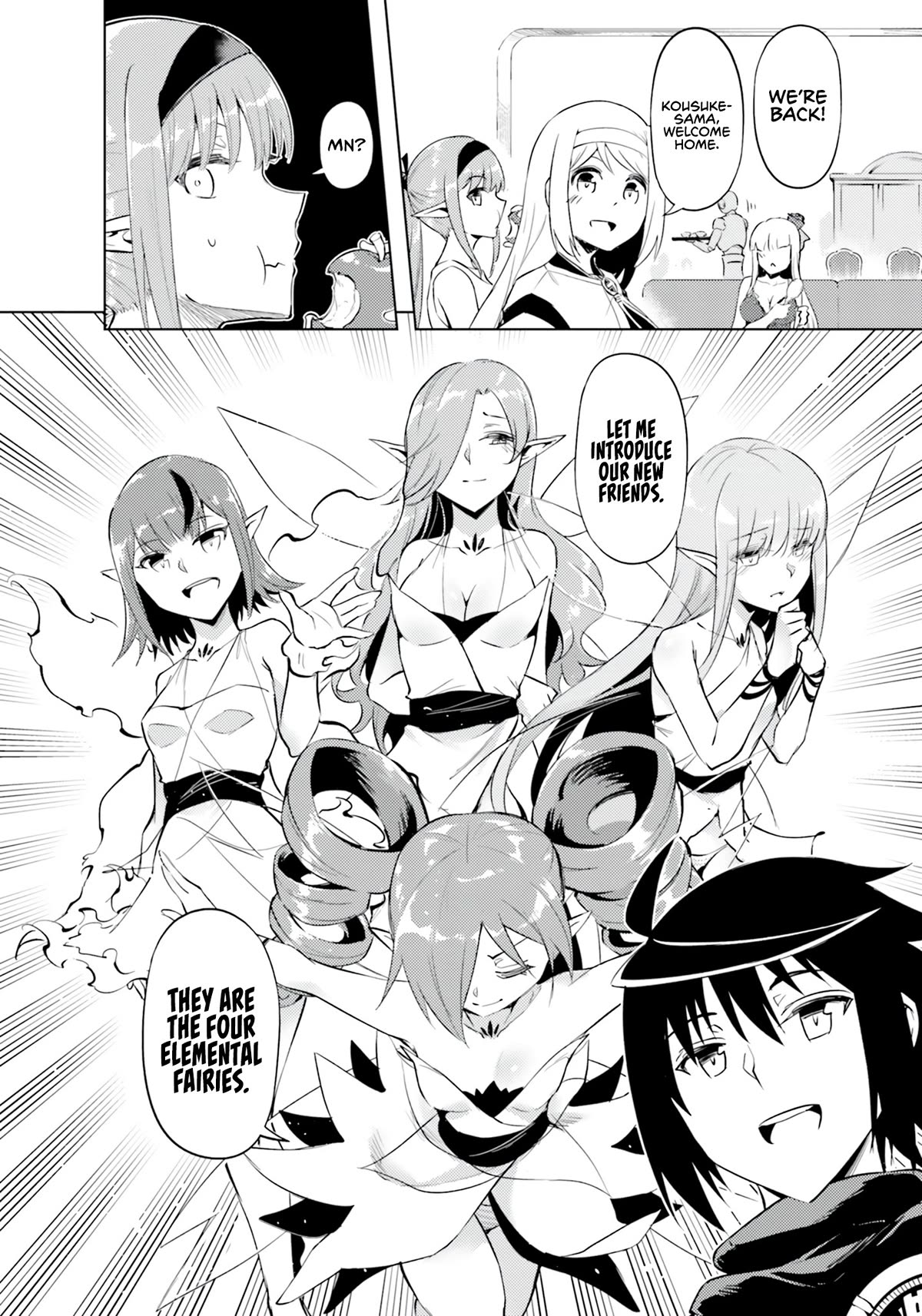 Let's Manage The Tower Chapter 59 page 24 - Chapter 59: The 59th Floor - The Four Elemental Fairies