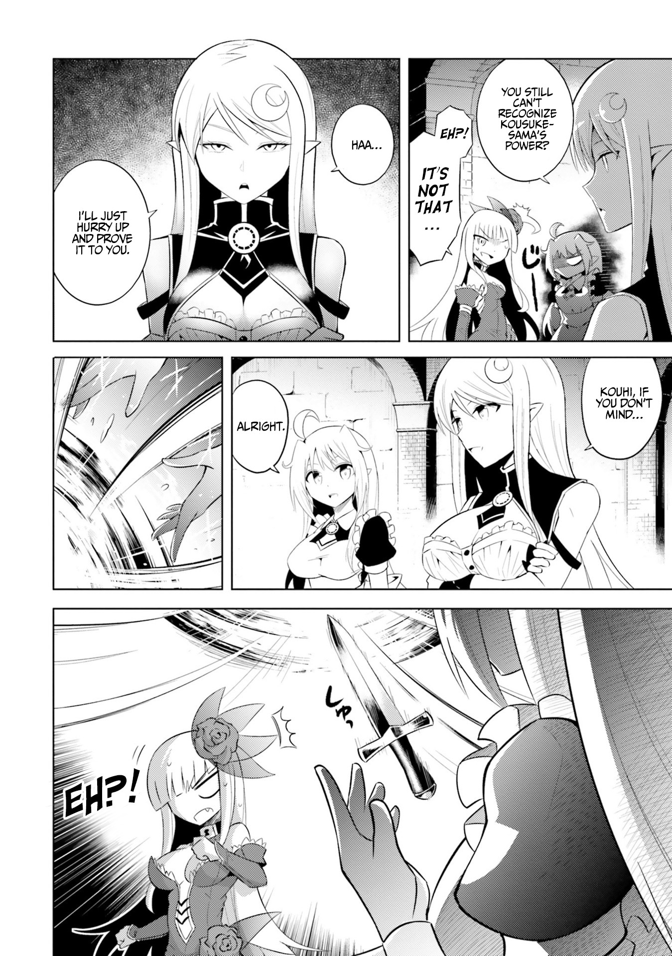 Let's Manage The Tower Chapter 7 page 24 - Chapter 7: The Seventh Floor: The High Elf and the Vampire Princess