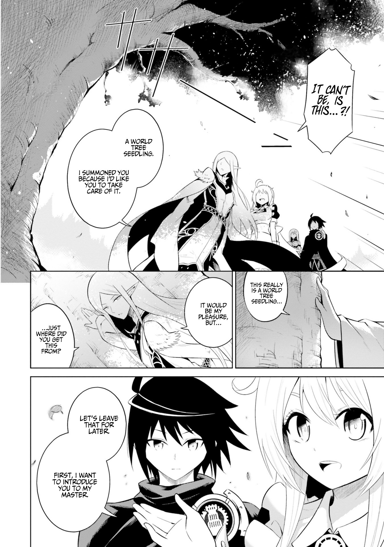 Let's Manage The Tower Chapter 7 page 3 - Chapter 7: The Seventh Floor: The High Elf and the Vampire Princess