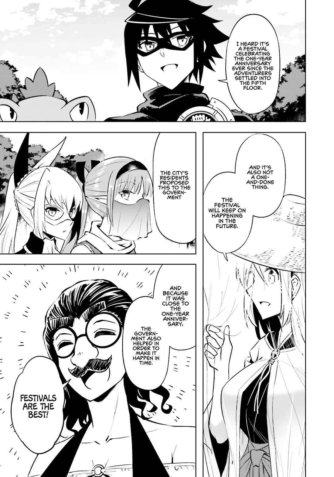 Let's Manage The Tower Chapter 79 page 18 - Chapter 79: The 79th Floor - Town's First Year Anniversary
