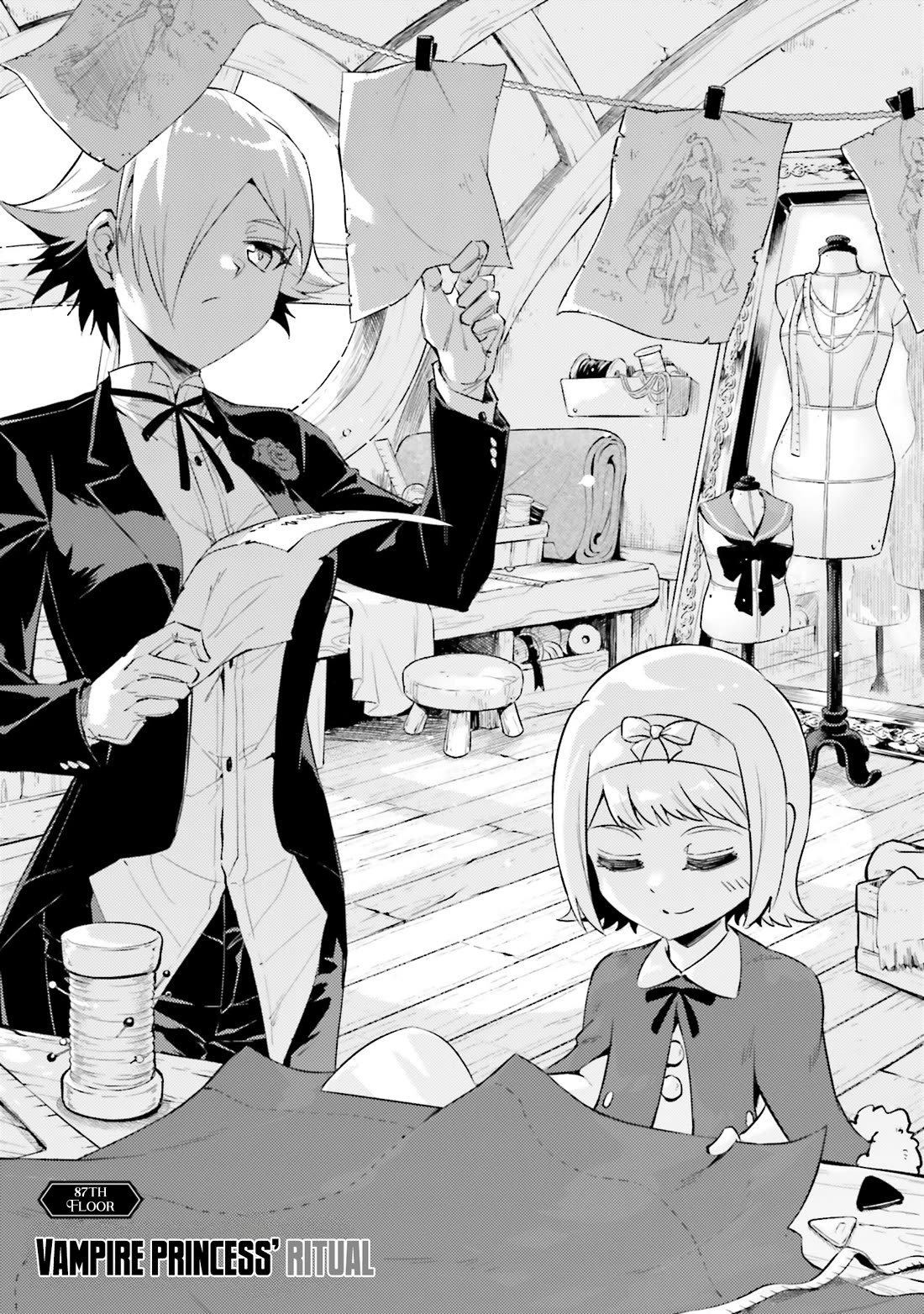Let's Manage The Tower Chapter 87 page 4 - Chapter 87: The 87th Floor - Vampire Princess' Ritual