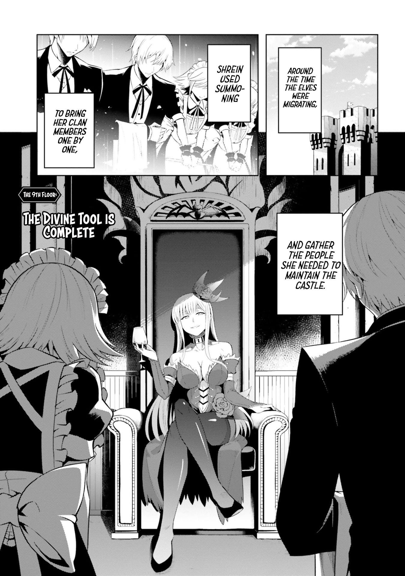Let's Manage The Tower Chapter 9 page 2 - Chapter 9: The Ninth Floor: The Divine Tool is Complete