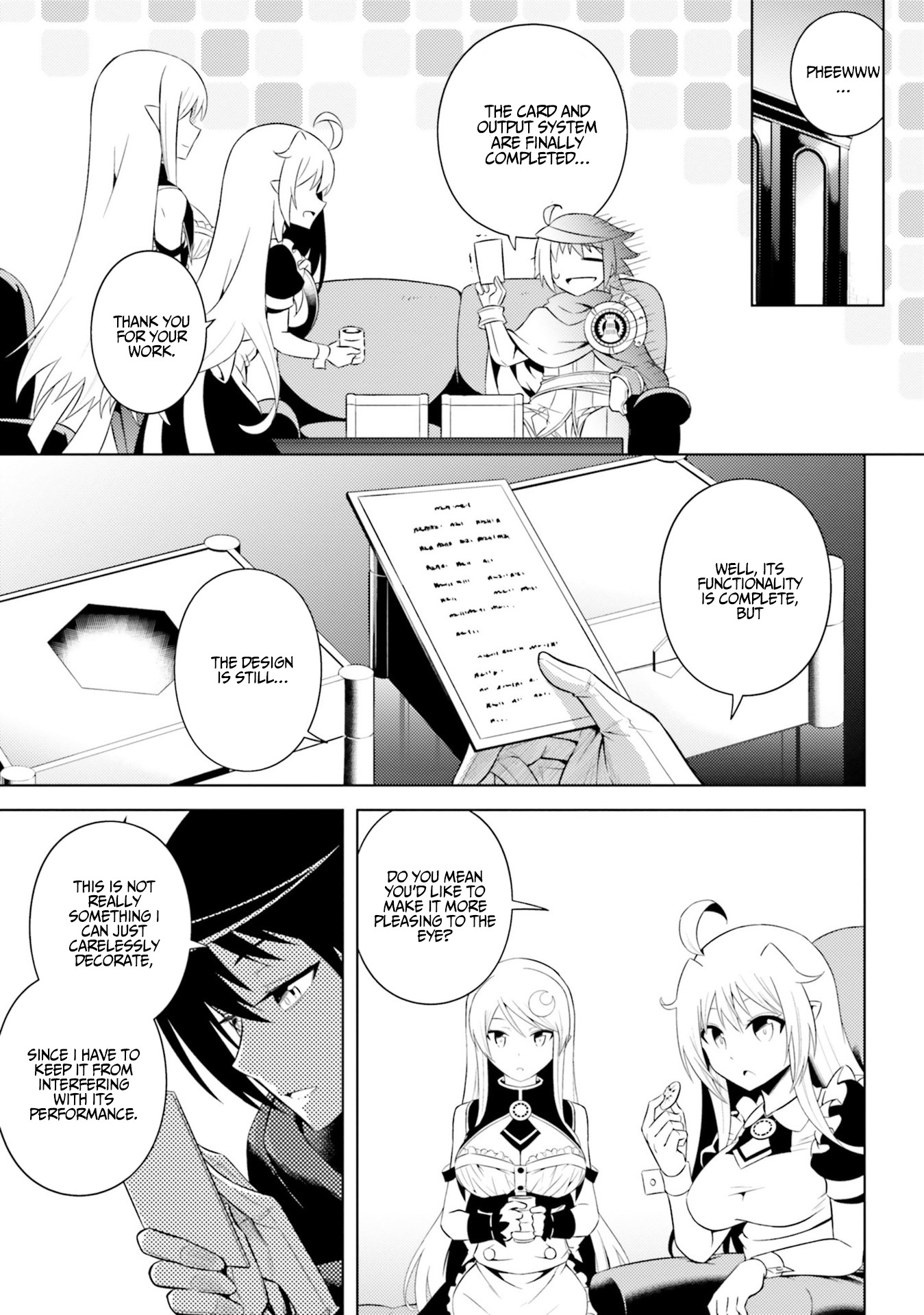 Let's Manage The Tower Chapter 9 page 28 - Chapter 9: The Ninth Floor: The Divine Tool is Complete
