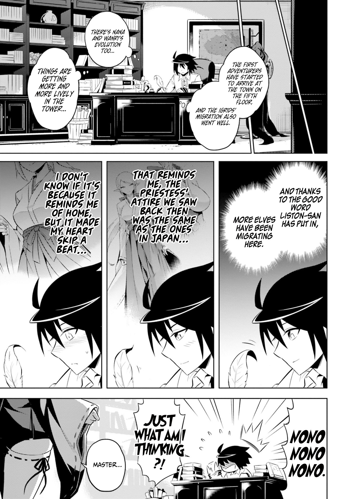 Let's Manage The Tower Chapter 9 page 36 - Chapter 9: The Ninth Floor: The Divine Tool is Complete