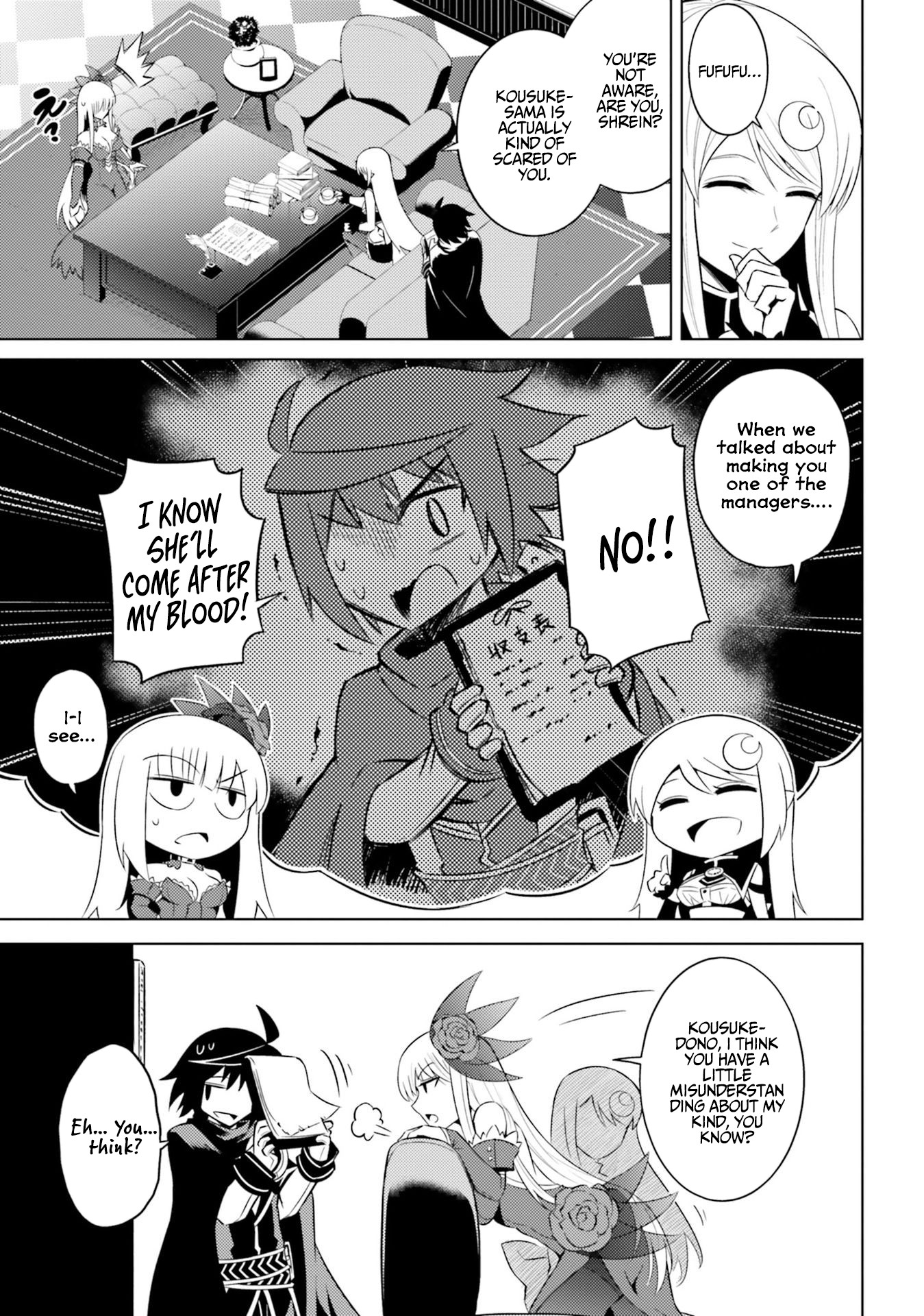Let's Manage The Tower Chapter 9 page 4 - Chapter 9: The Ninth Floor: The Divine Tool is Complete