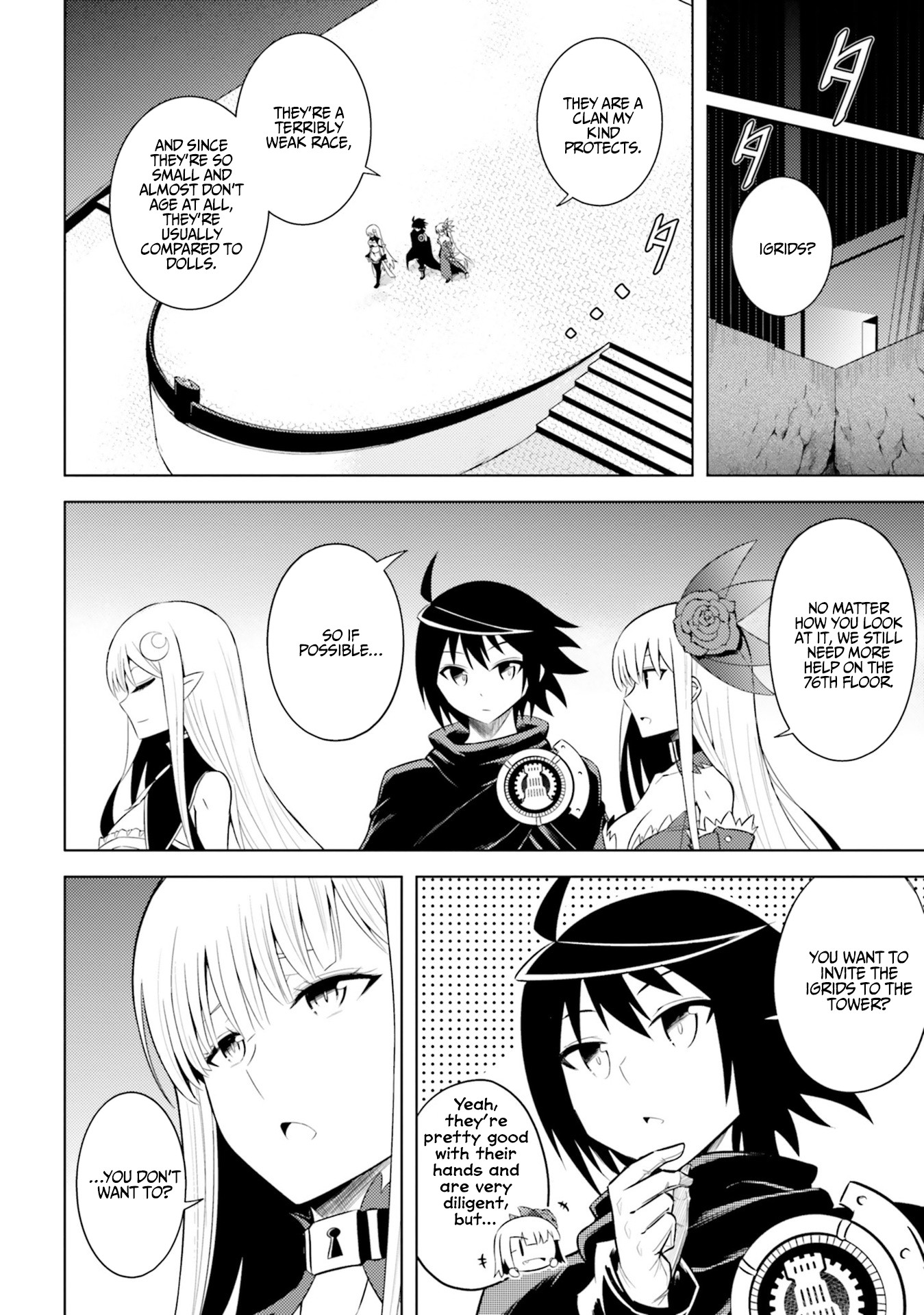 Let's Manage The Tower Chapter 9 page 7 - Chapter 9: The Ninth Floor: The Divine Tool is Complete