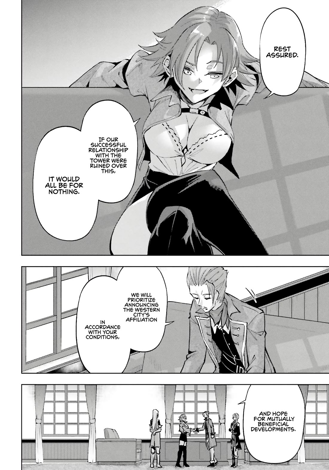 Let's Manage The Tower Chapter 92 page 46 - Chapter 92: The 92nd Floor - Verdict and Warning