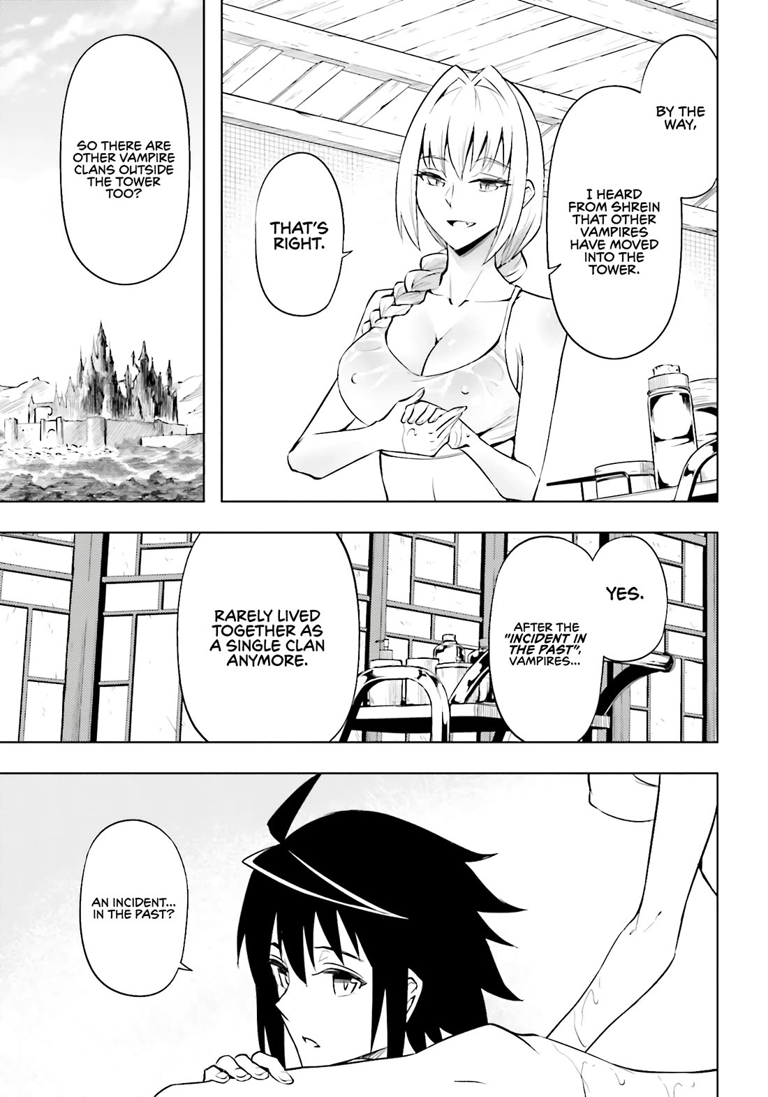 Let's Manage The Tower Chapter 95 page 14 - Chapter 95: The 95th Floor - Hot Spring and Service
