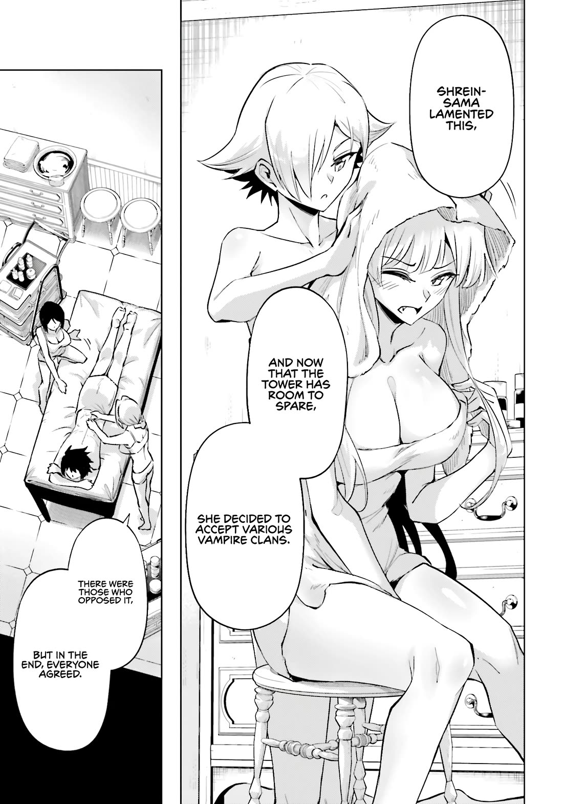 Let's Manage The Tower Chapter 95 page 16 - Chapter 95: The 95th Floor - Hot Spring and Service