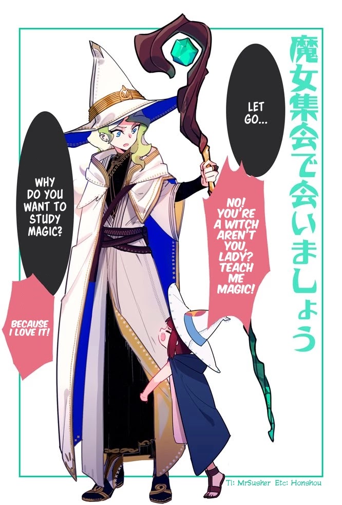 Let's Meet at The Witches' Gathering Chapter 7 page 1 - Chapter 7: The Story of a Witch Who Was Followed by a Strange Girl