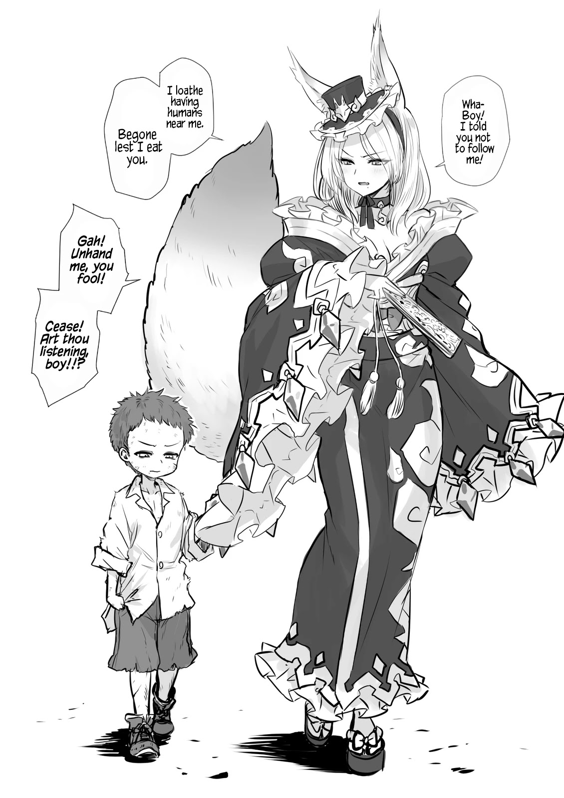Let's Meet at The Witches' Gathering Chapter 9 page 1 - Chapter 9: Boy and Master