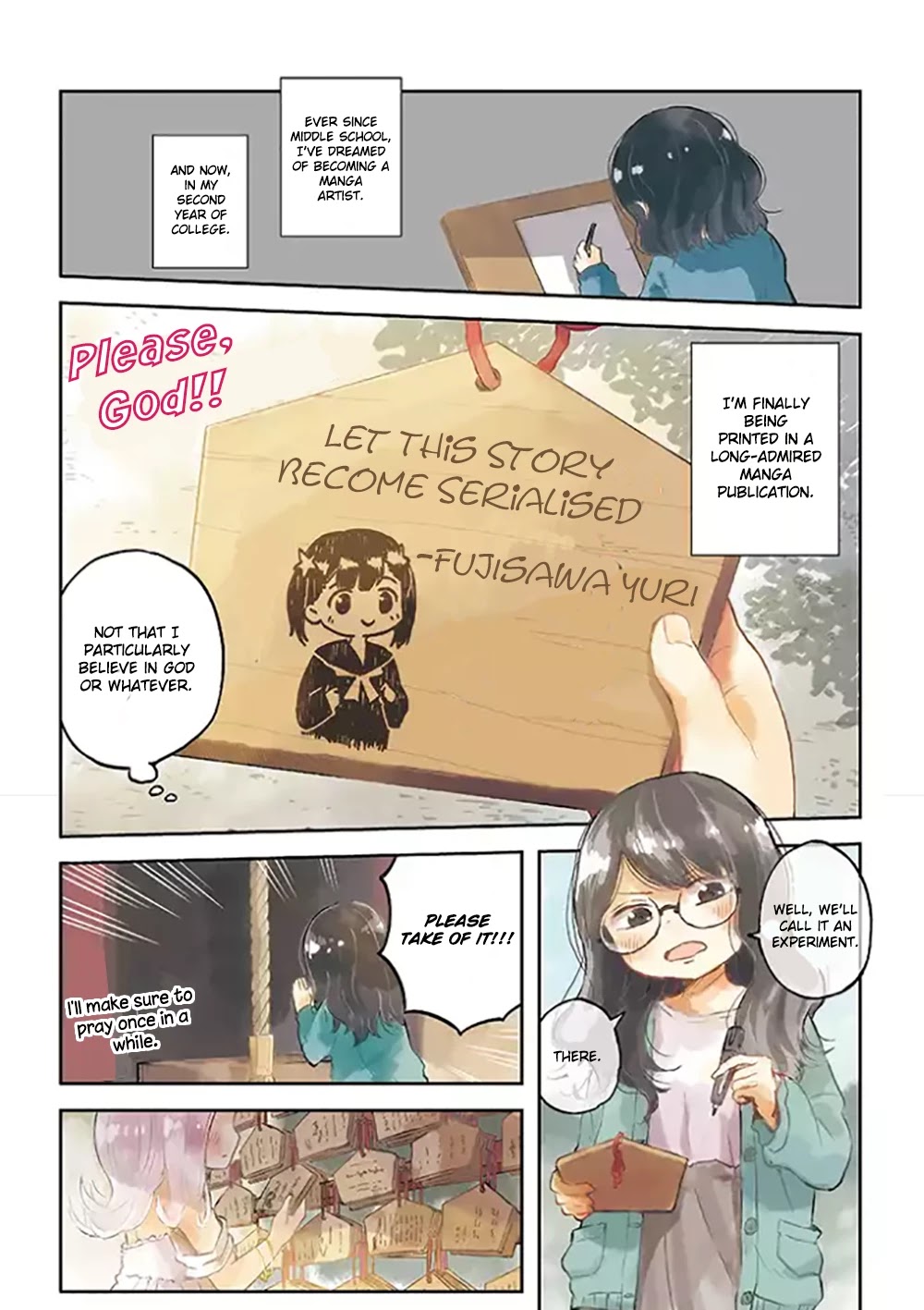 Let's Reconcile With Lily Maria Chapter 1 page 1 - Chapter 1: Light, Yuri, and Storms