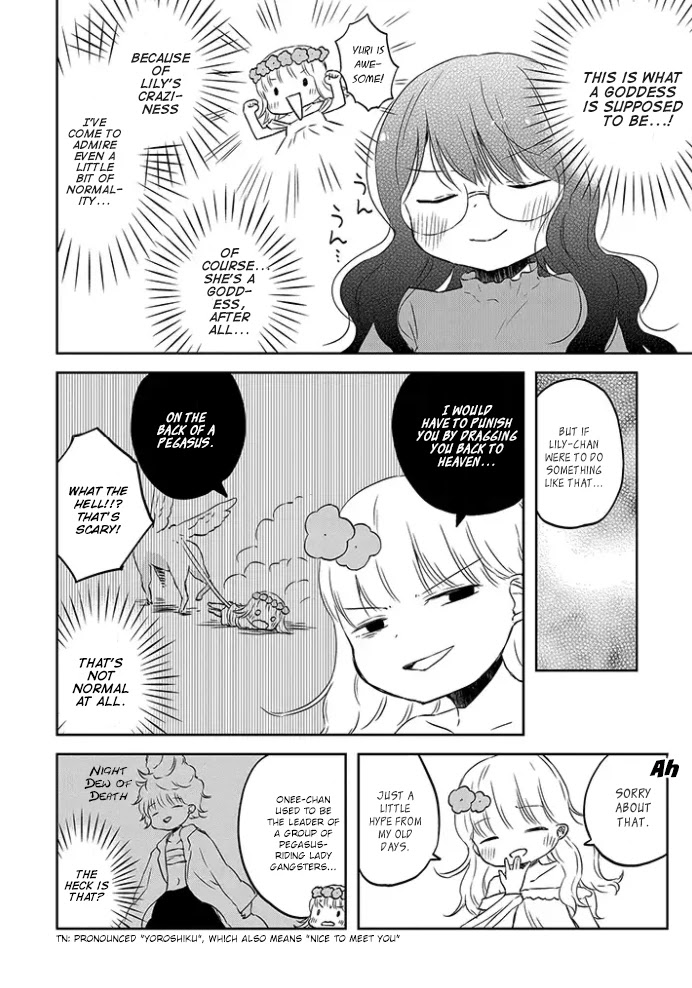 Let's Reconcile With Lily Maria Chapter 7 page 6 - Chapter 7: Farewells, Pegasus and Homemade Cookies