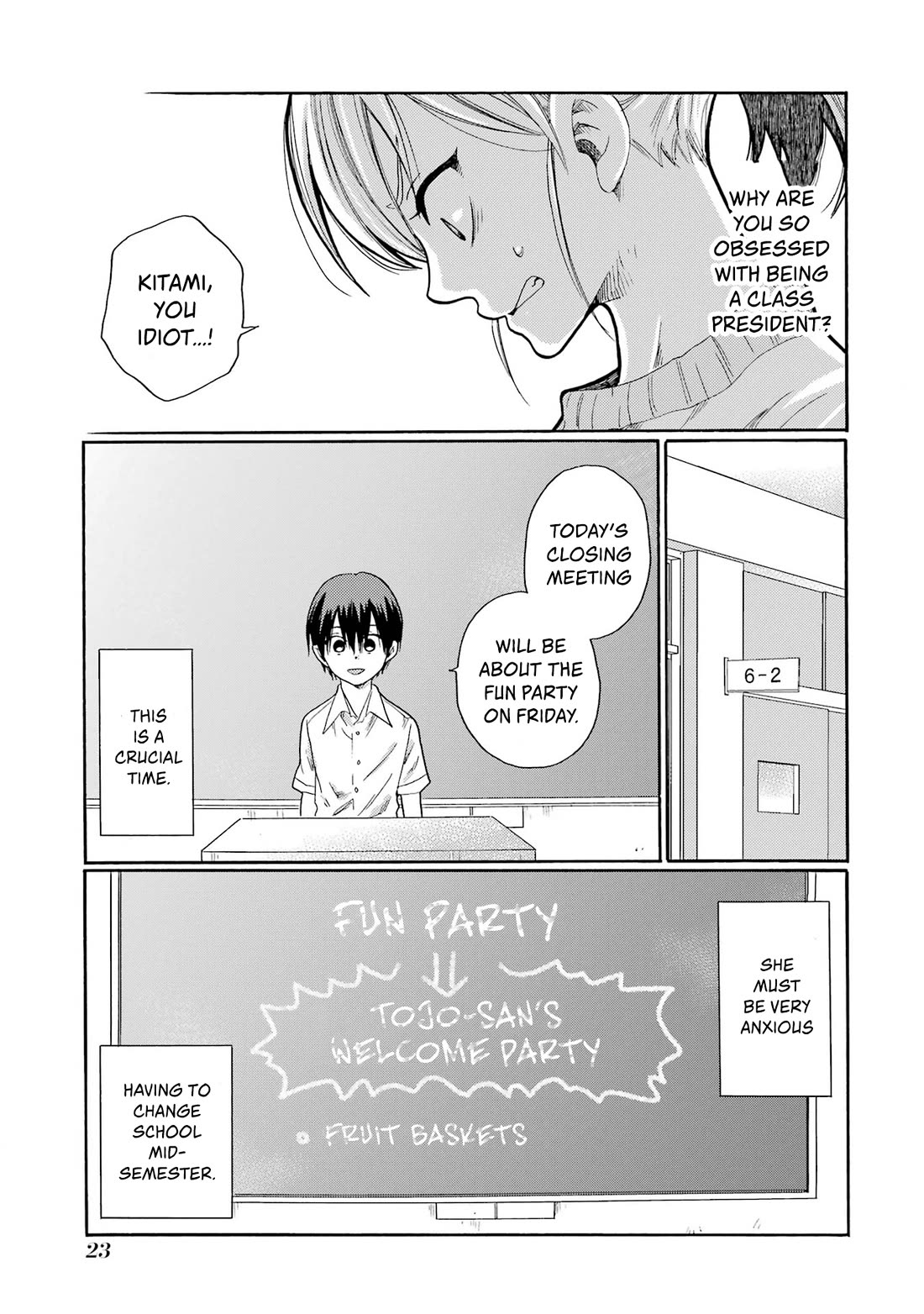 Let’s Start The Closing Meeting. ~ So Begins The Bullying Trial ~ Chapter 1 page 21 - Chapter 1: New Student