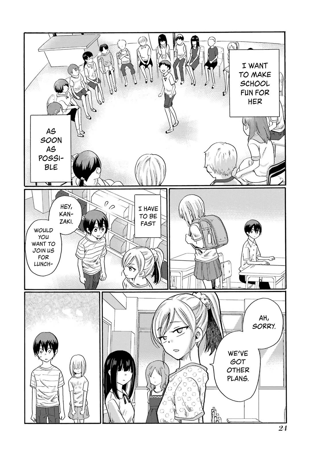 Let’s Start The Closing Meeting. ~ So Begins The Bullying Trial ~ Chapter 1 page 22 - Chapter 1: New Student