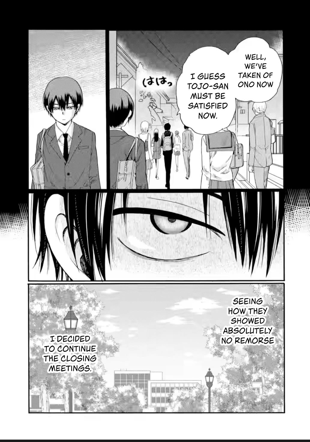 Let’s Start The Closing Meeting. ~ So Begins The Bullying Trial ~ Chapter 21 page 39 - Chapter 21: Choices
