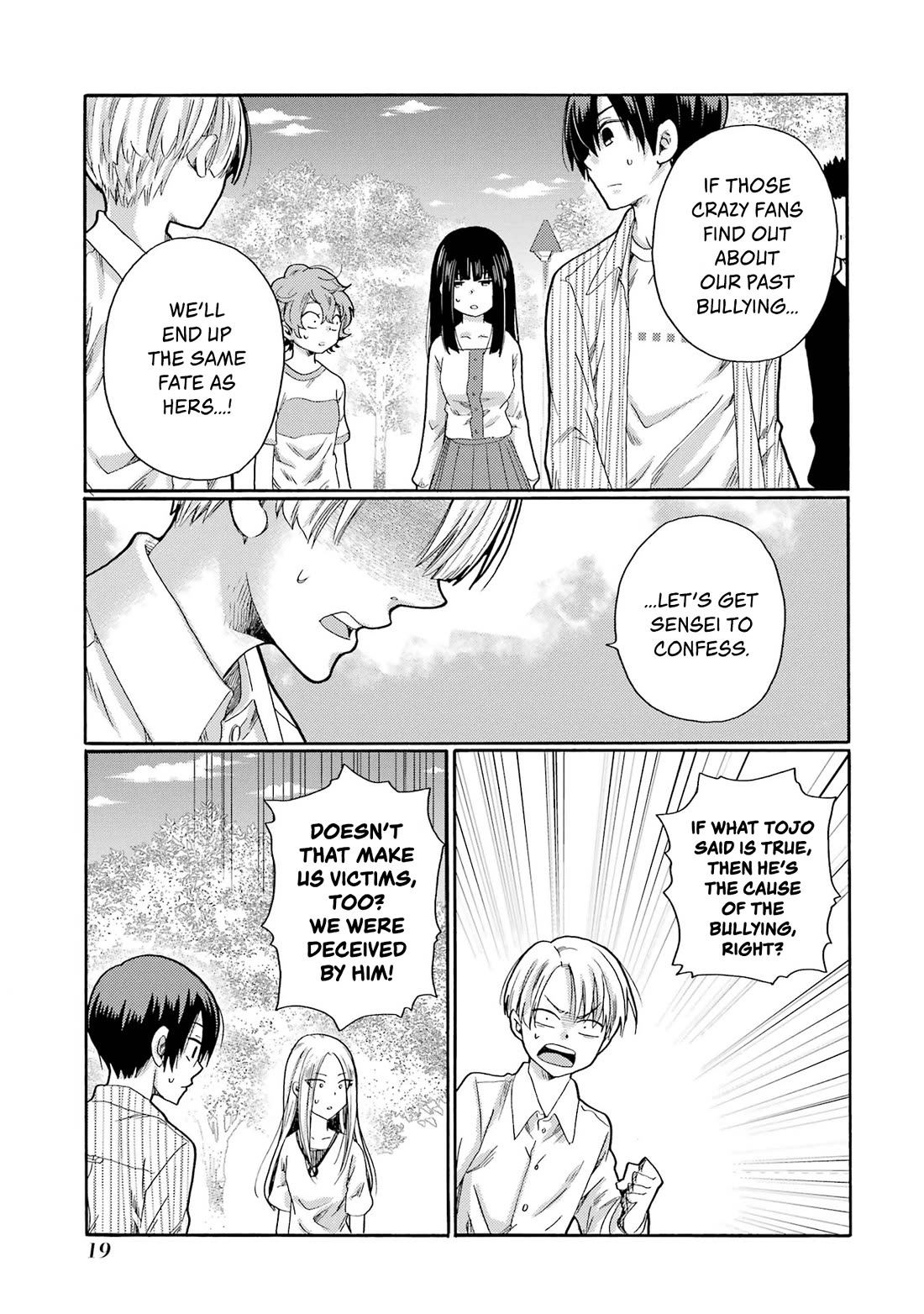 Let’s Start The Closing Meeting. ~ So Begins The Bullying Trial ~ Chapter 6 page 17 - Chapter 6: Truth