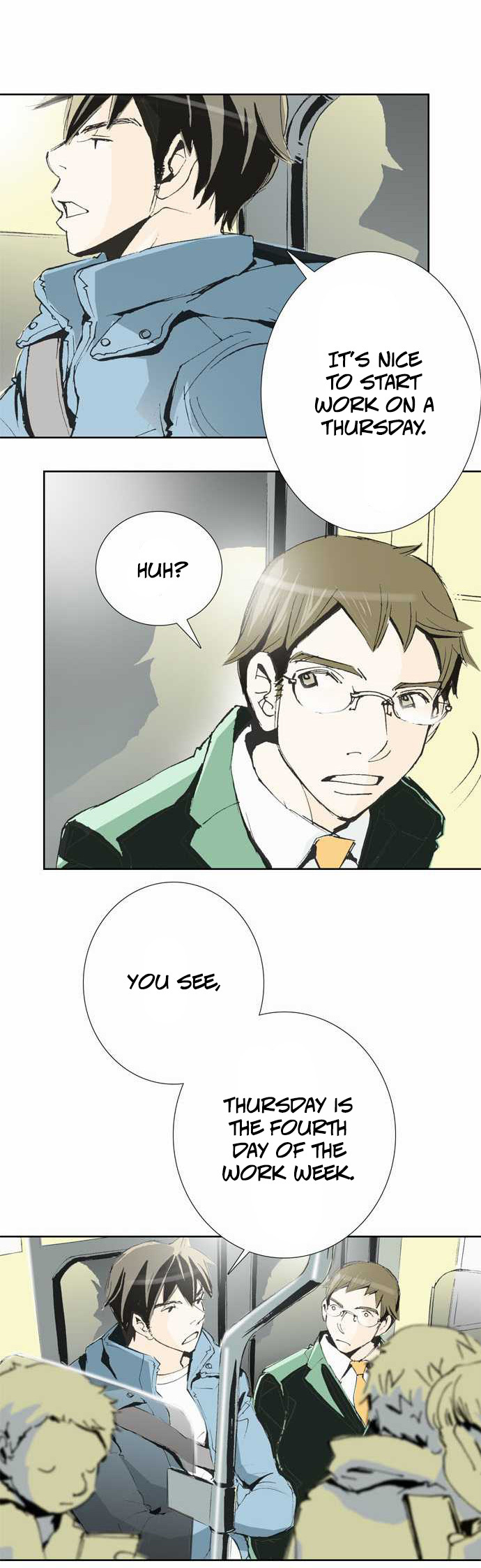 Let's Take the Train Together, Shall We? Chapter 1 page 11 - Chapter 1: Mugged on the First Day of Work