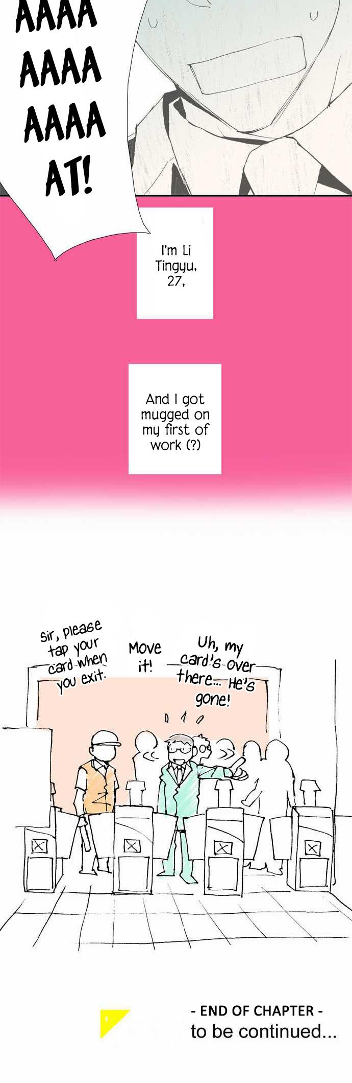 Let's Take the Train Together, Shall We? Chapter 1 page 26 - Chapter 1: Mugged on the First Day of Work