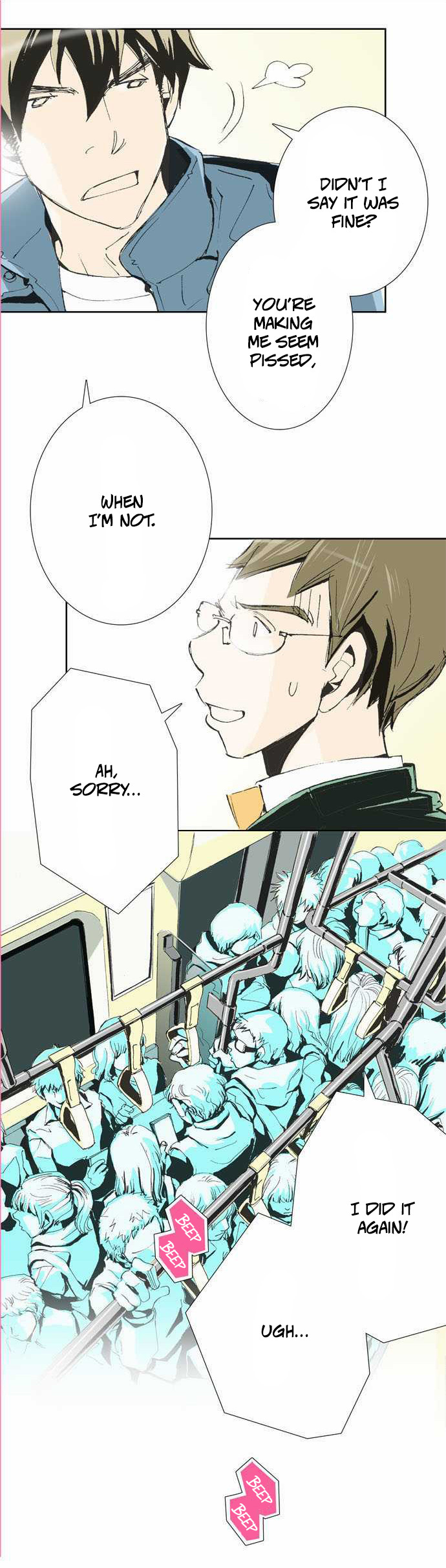 Let's Take the Train Together, Shall We? Chapter 1 page 6 - Chapter 1: Mugged on the First Day of Work