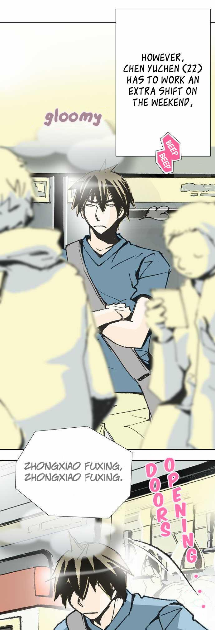 Let's Take the Train Together, Shall We? Chapter 10 page 6 - Chapter 10: Stranger