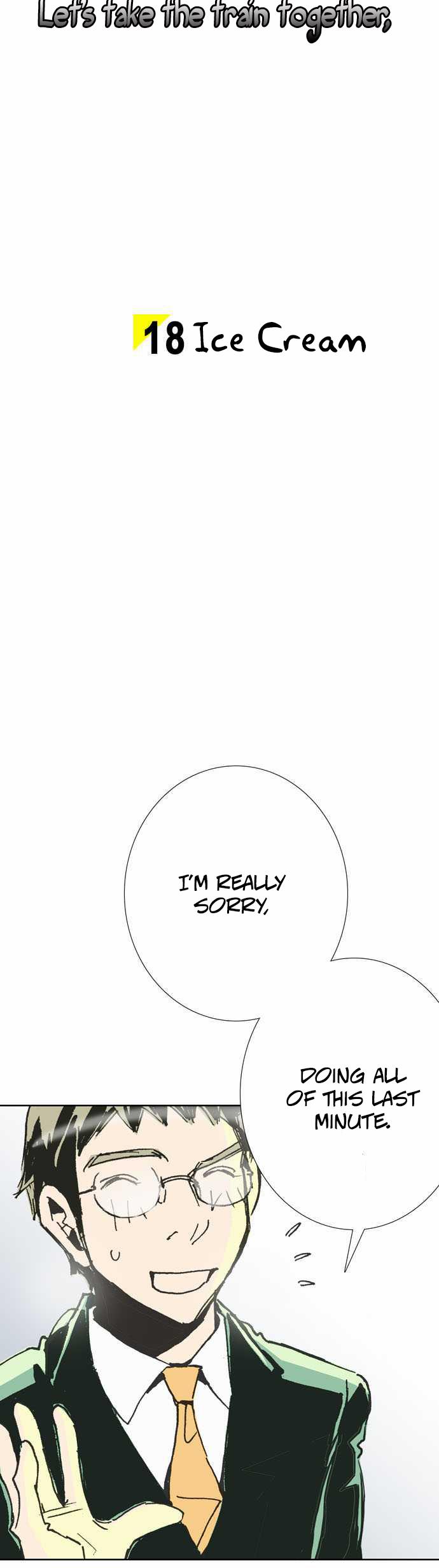 Let's Take the Train Together, Shall We? Chapter 18 page 5 - Chapter 18: Ice Cream
