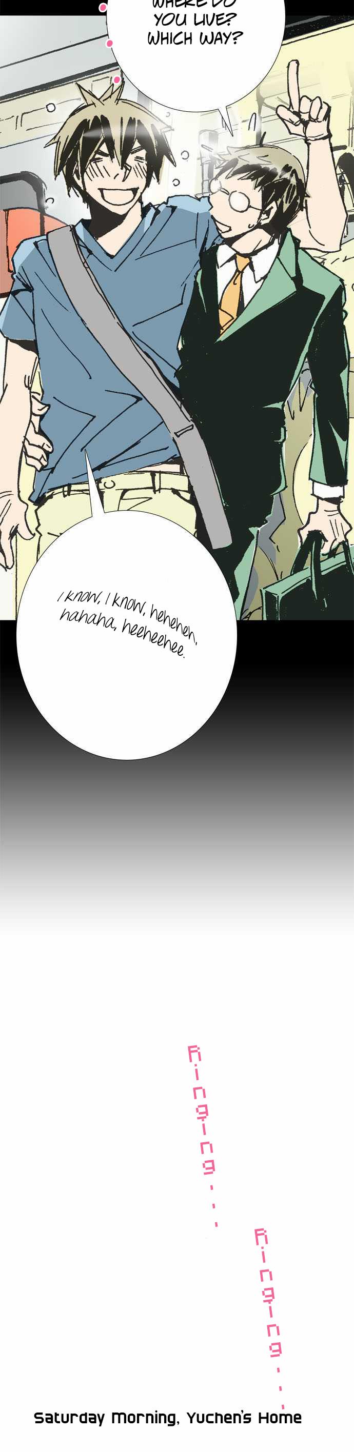 Let's Take the Train Together, Shall We? Chapter 19 page 17 - Chapter 19: How Did I Get Home