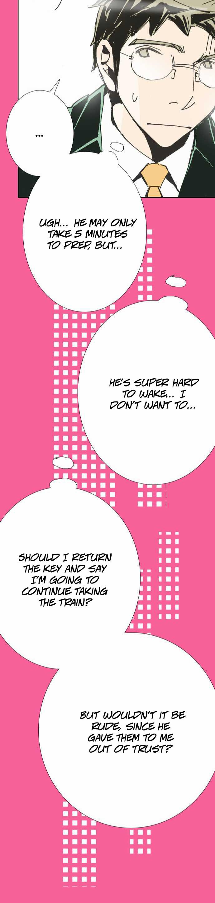 Let's Take the Train Together, Shall We? Chapter 22 page 21 - Chapter 22: A Nonchalant Morning
