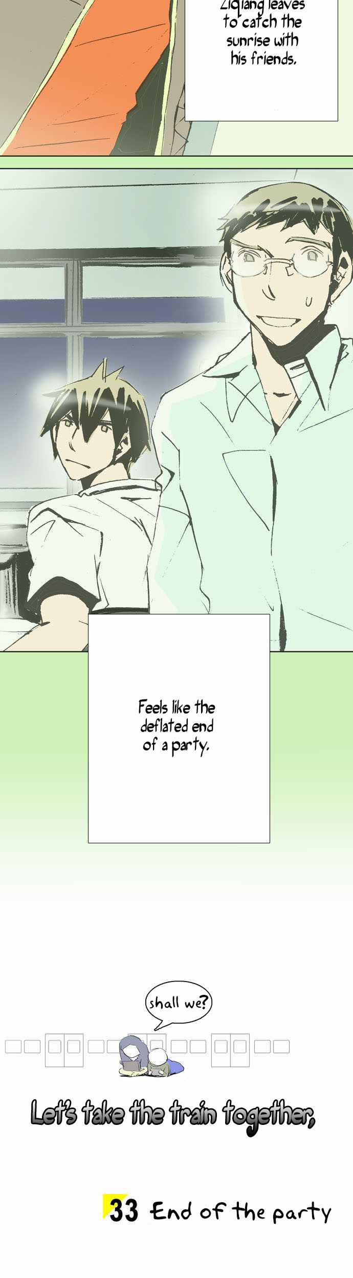 Let's Take the Train Together, Shall We? Chapter 33 page 3 - Chapter 33: End of the party