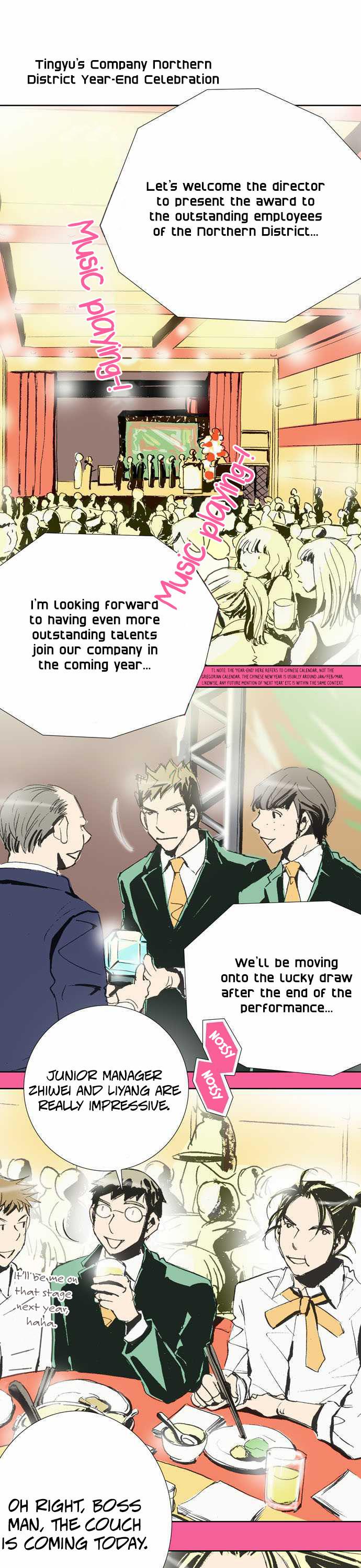 Let's Take the Train Together, Shall We? Chapter 36 page 2 - Chapter 36: Year-End Celebrations
