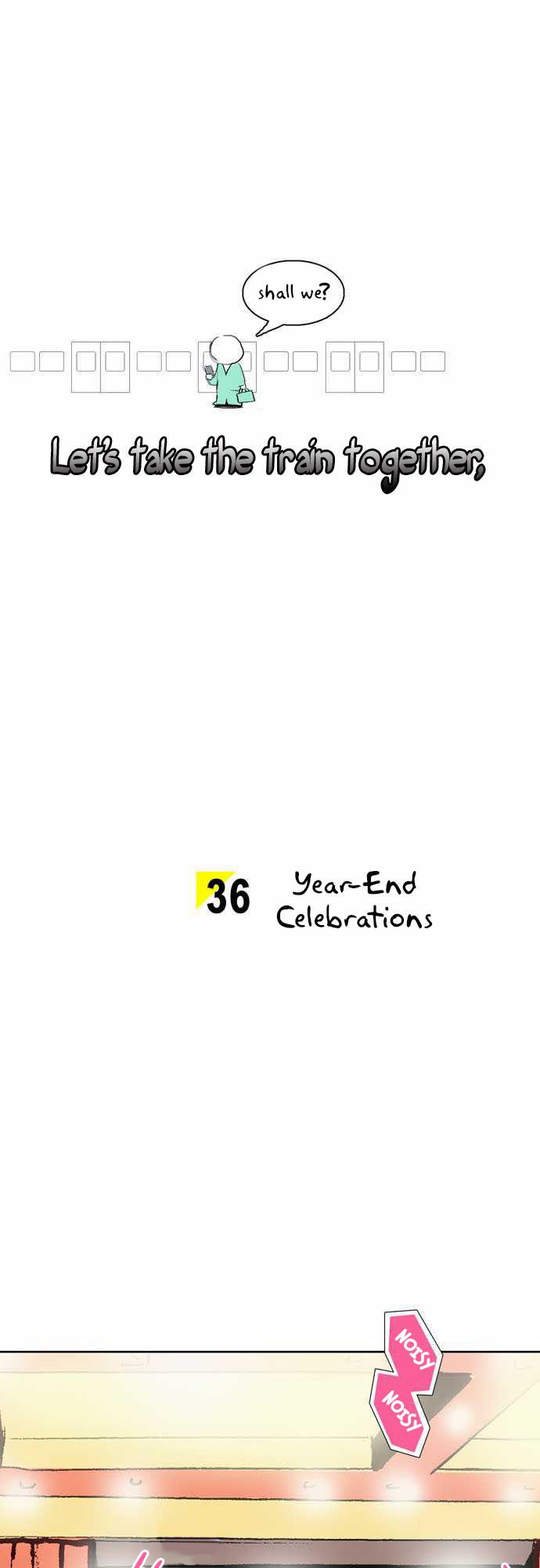 Let's Take the Train Together, Shall We? Chapter 36 page 4 - Chapter 36: Year-End Celebrations